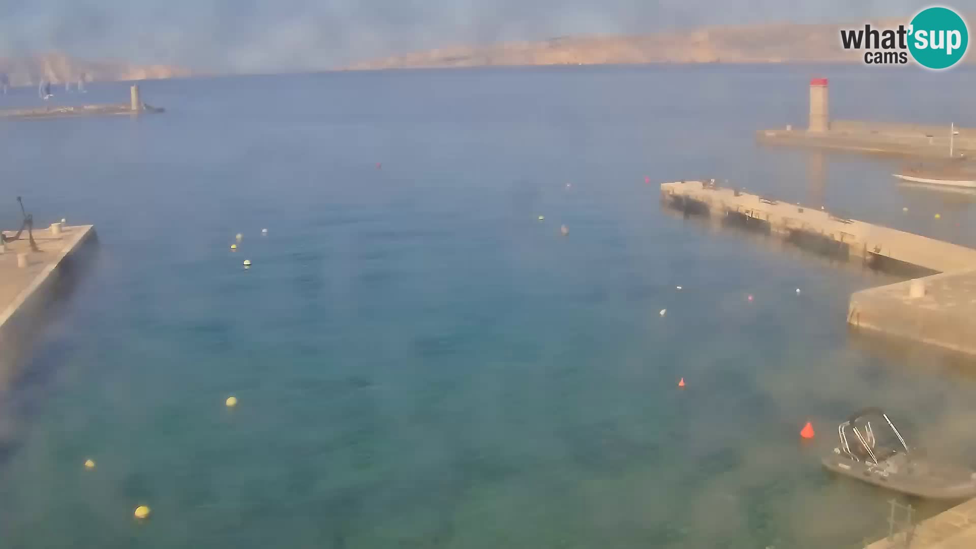 Senj Spletna kamera – pogled na obalo Senja