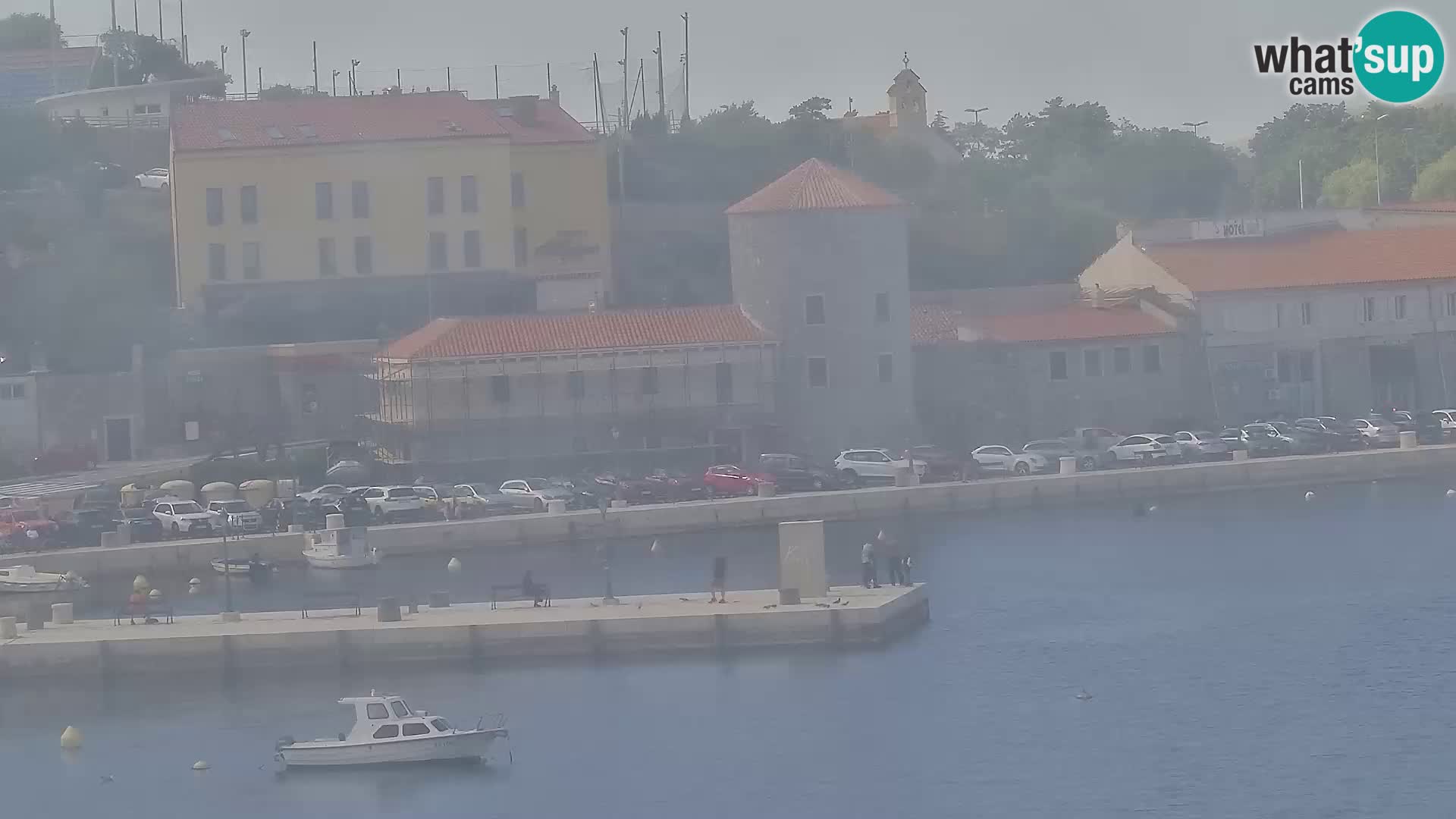 Senj Spletna kamera – pogled na obalo Senja