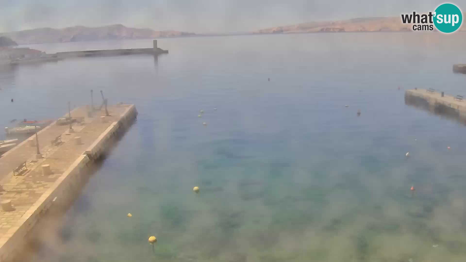 Webcam Segna – Panorama dell’lungomare di Senj