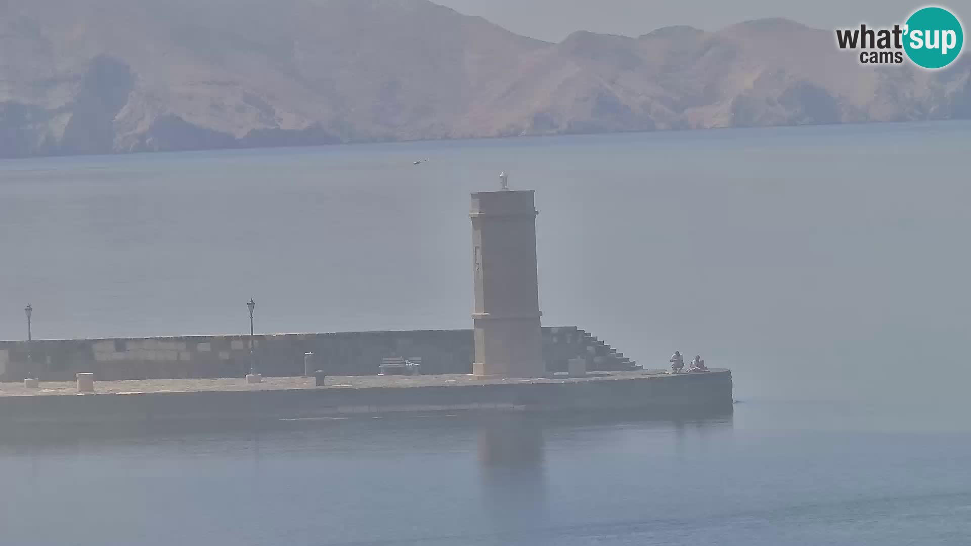 Webcam Segna – Panorama dell’lungomare di Senj