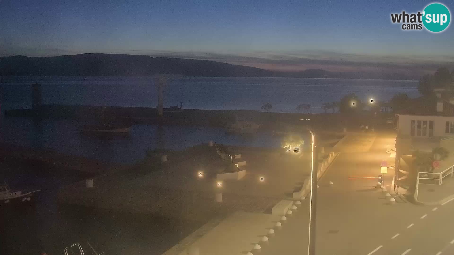 Senj camera en vivo – Vista panorámica de Senj riva