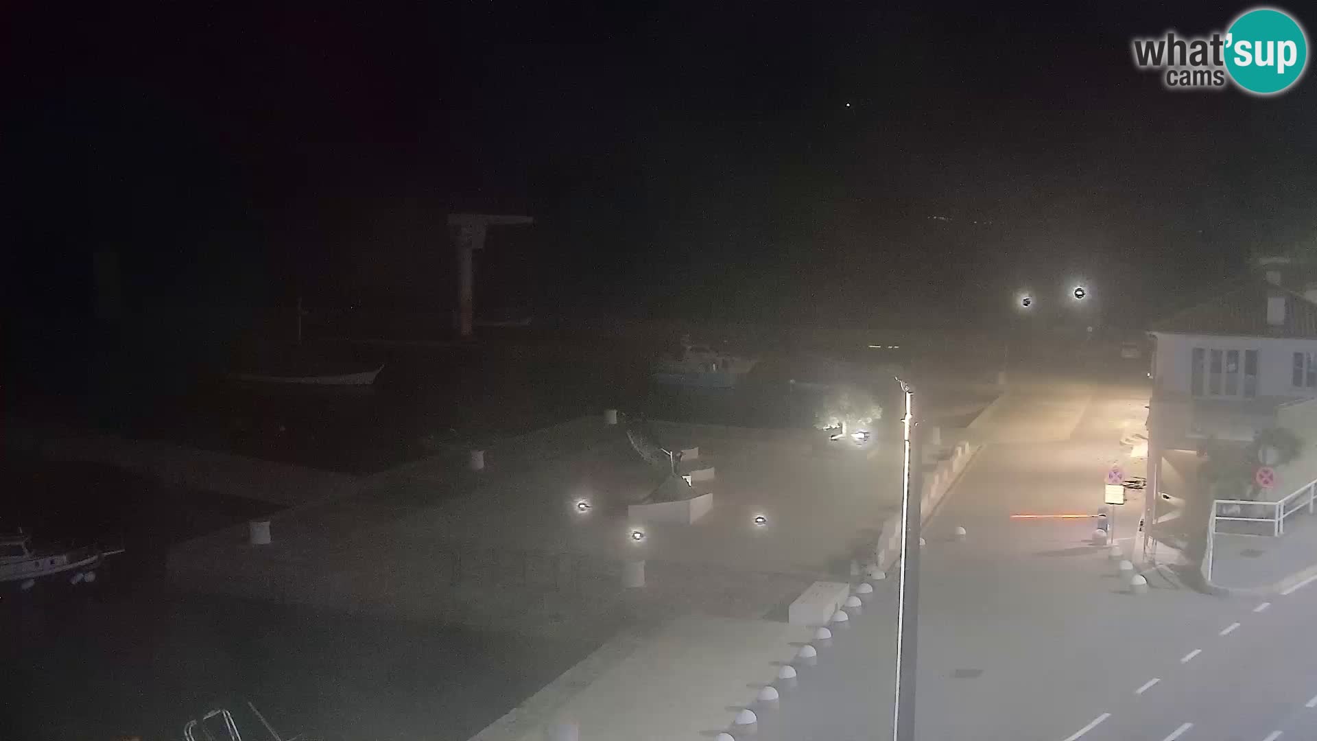 Senj Spletna kamera – pogled na obalo Senja
