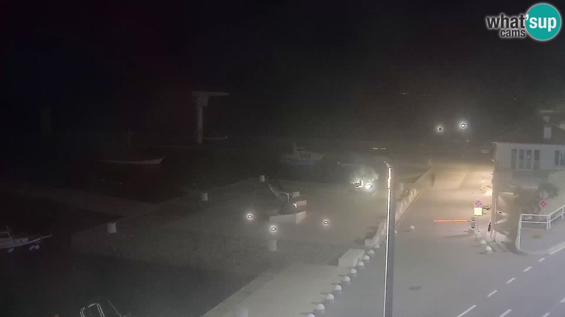 Kamera u živo Senj – Panoramski pogled na senjsku rivu