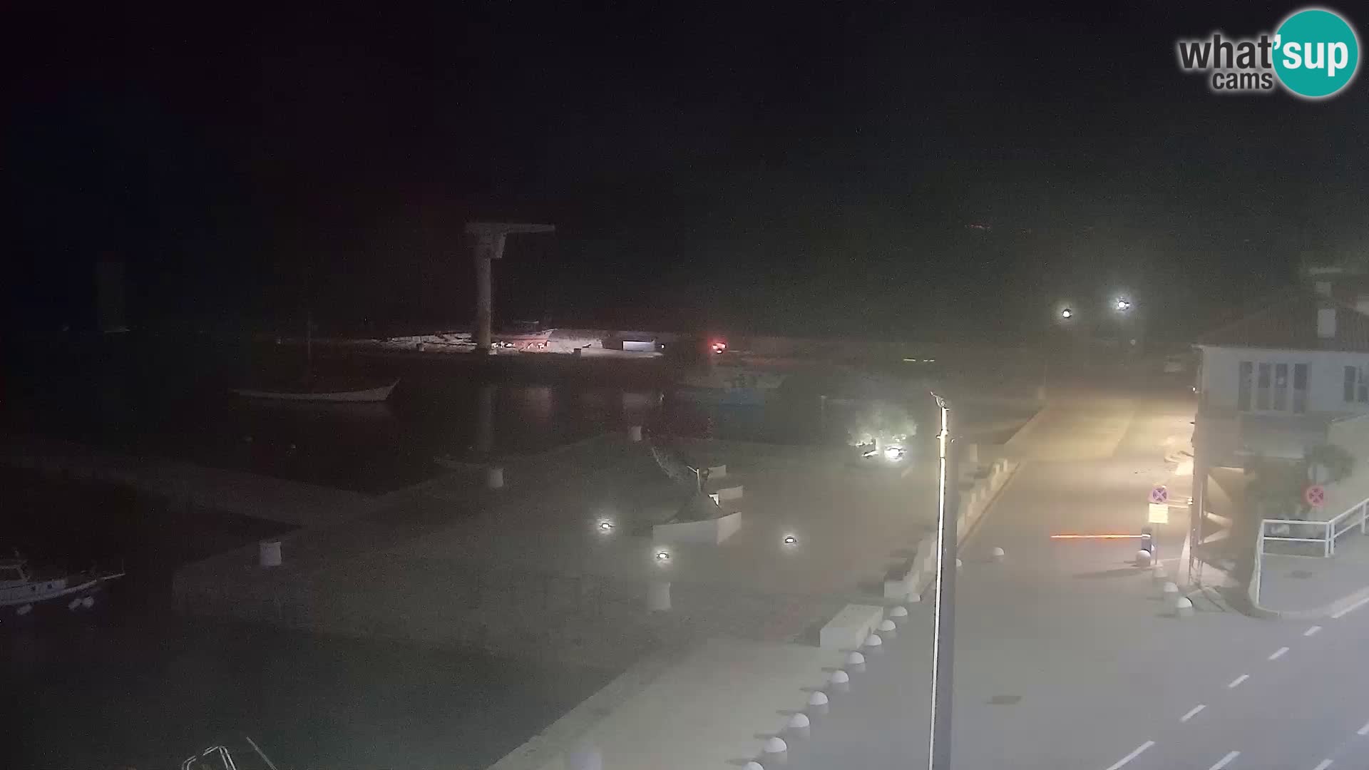 Senj camera en vivo – Vista panorámica de Senj riva