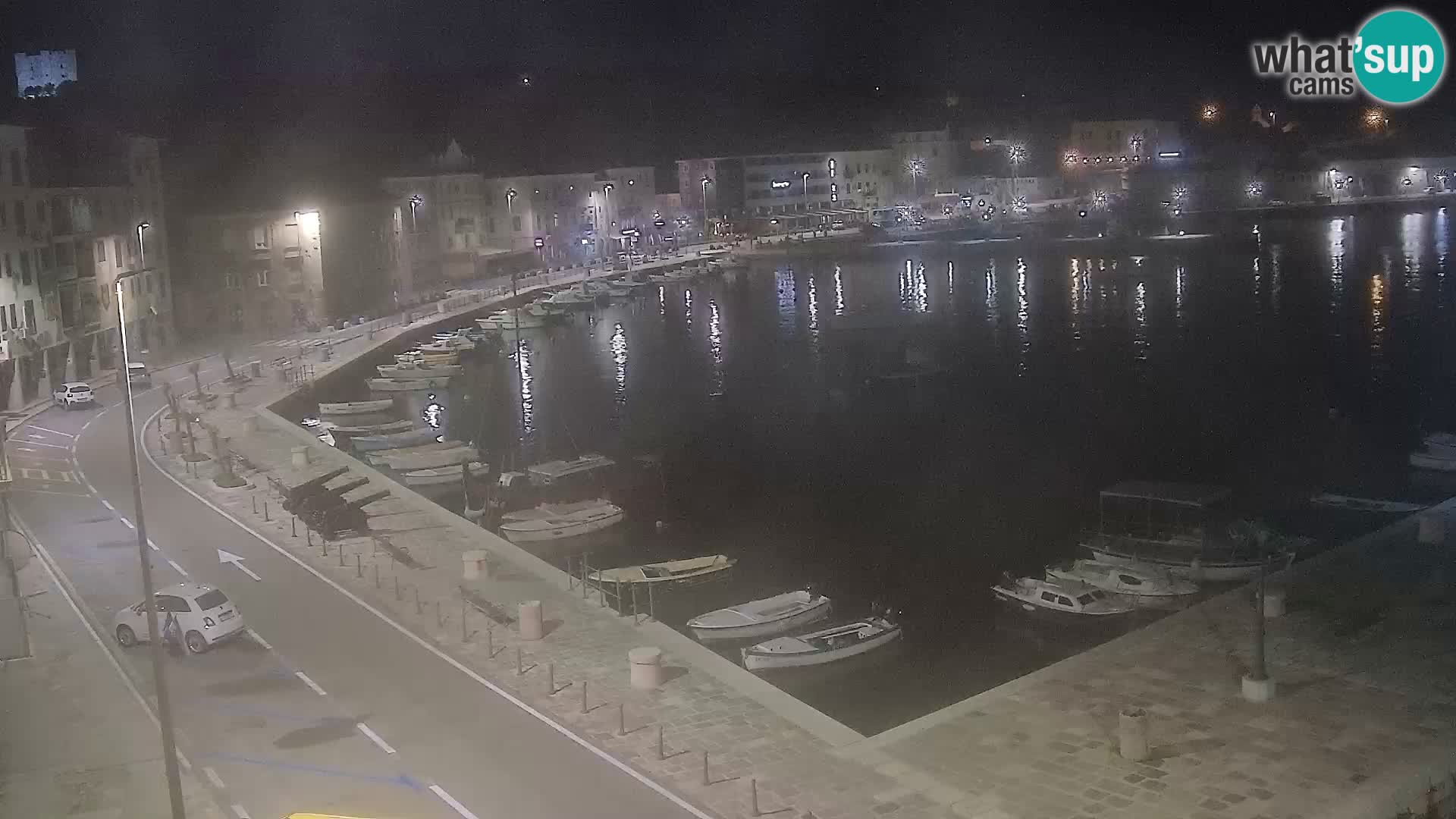 Webcam Segna – Panorama dell’lungomare di Senj