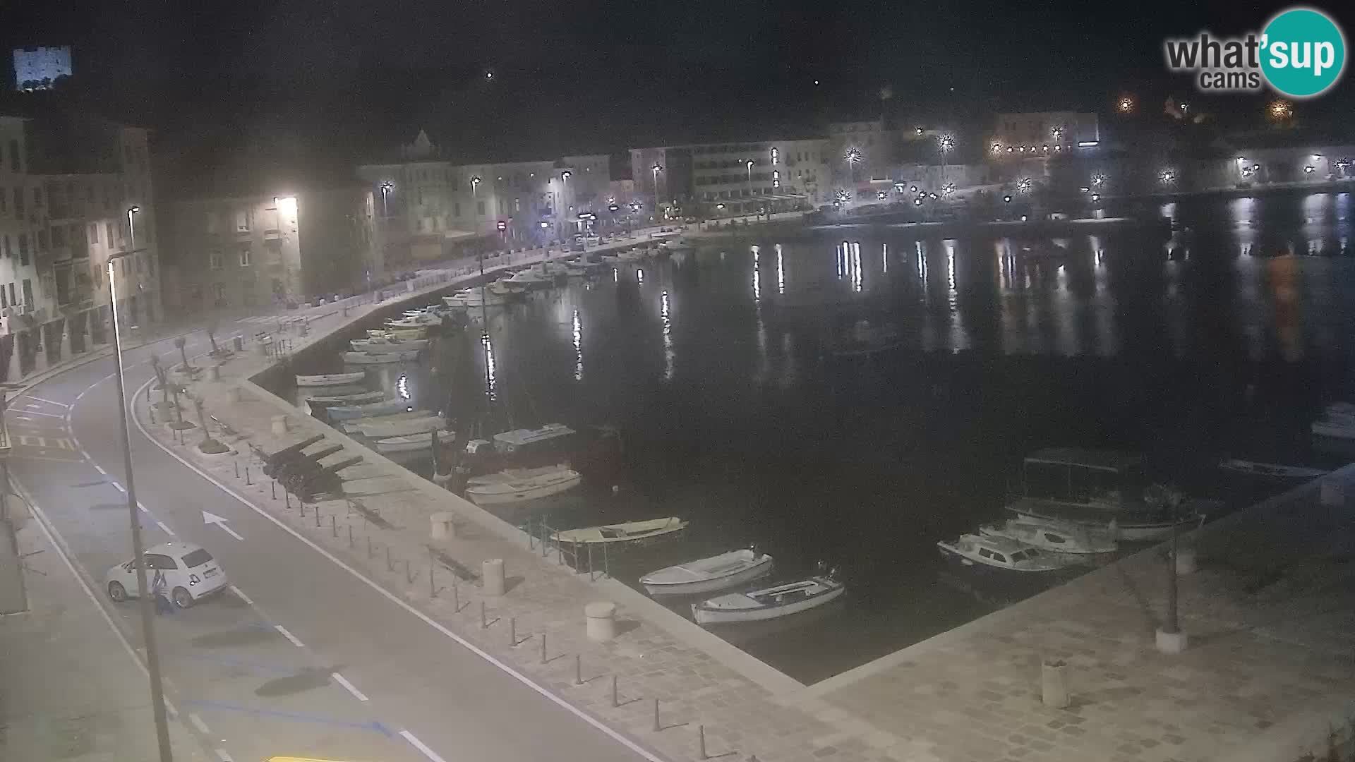 Senj Webcam – Panoramic view of Senj riva