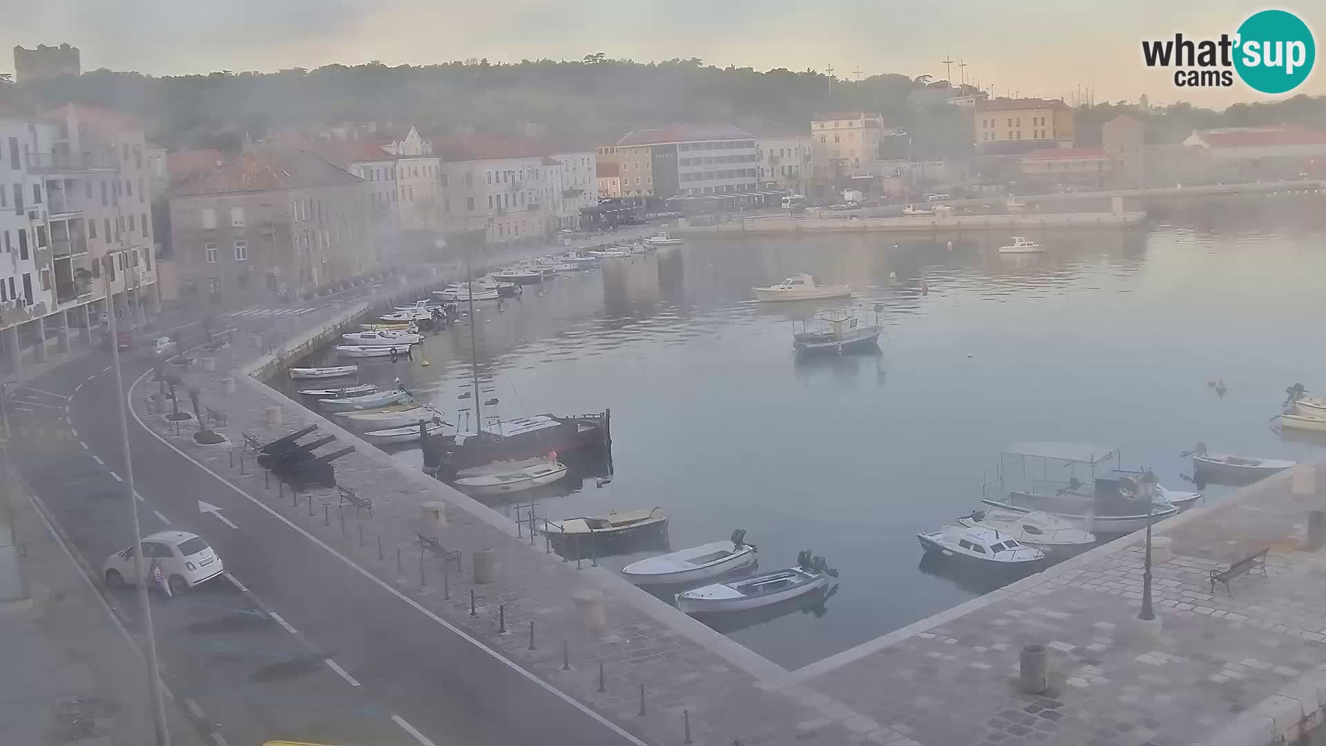 Senj Webcam – Panoramic view of Senj riva
