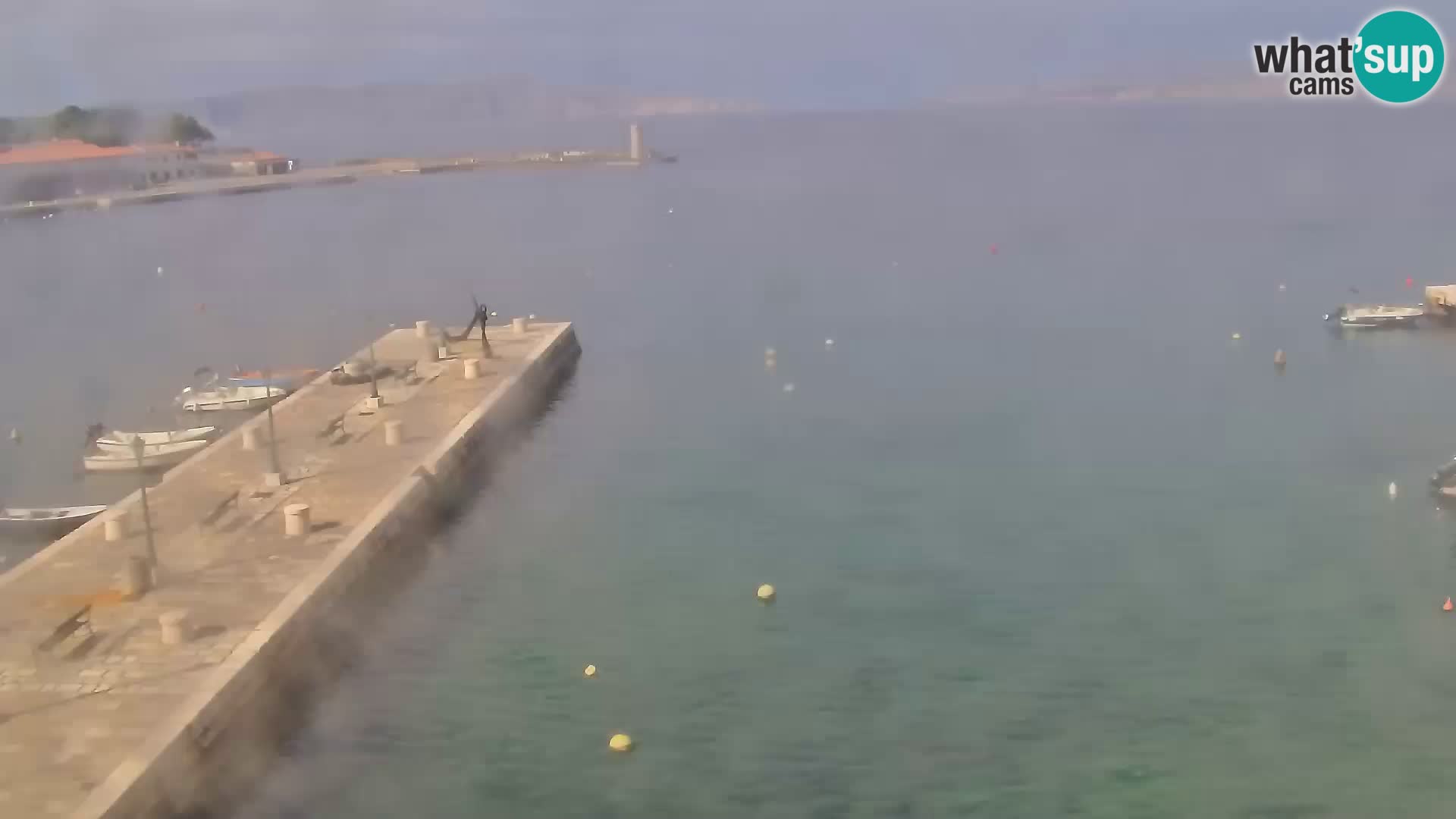 Senj camera en vivo – Vista panorámica de Senj riva