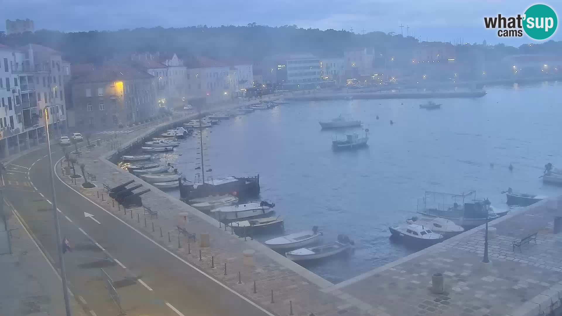 Senj Spletna kamera – pogled na obalo Senja