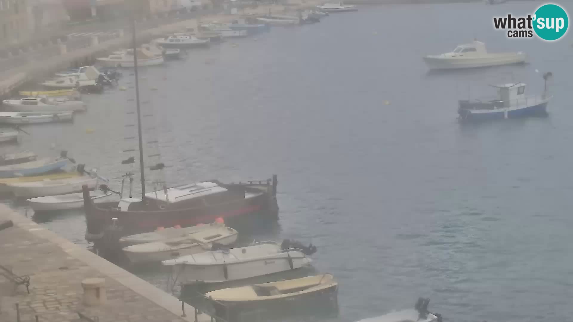 Senj Webcam – Panoramic view of Senj riva
