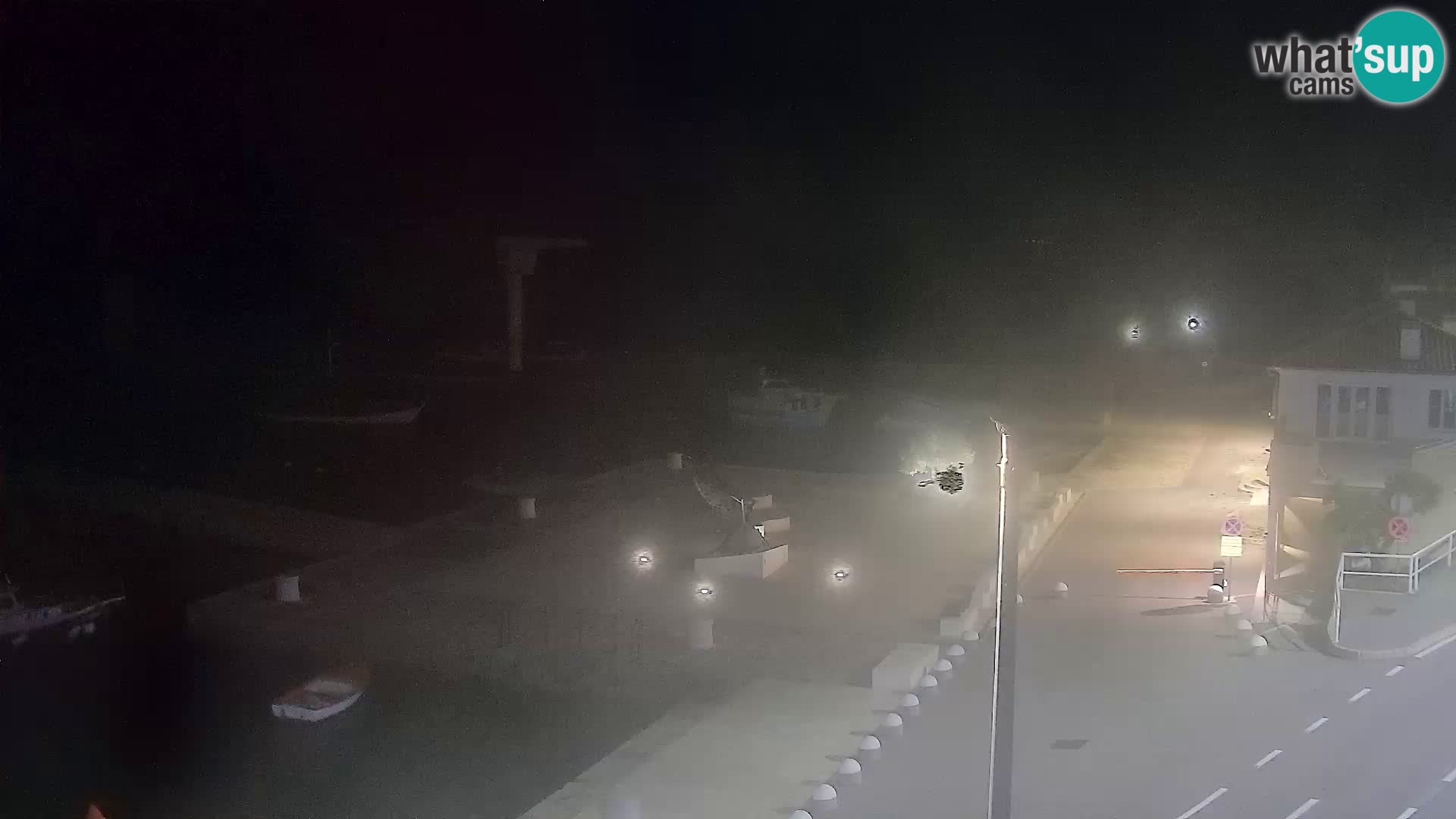 Senj Webcam – Panoramic view of Senj riva