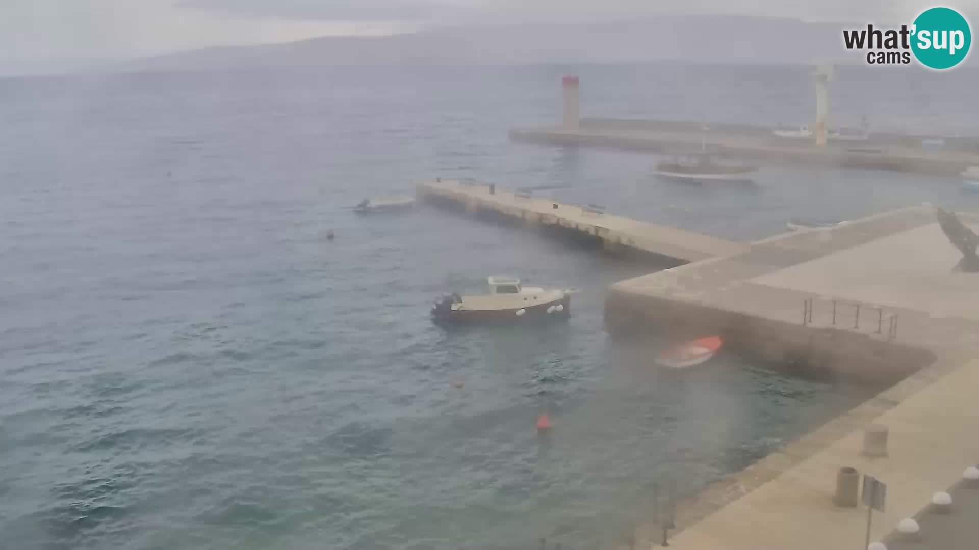 Senj Webcam – Panoramic view of Senj riva