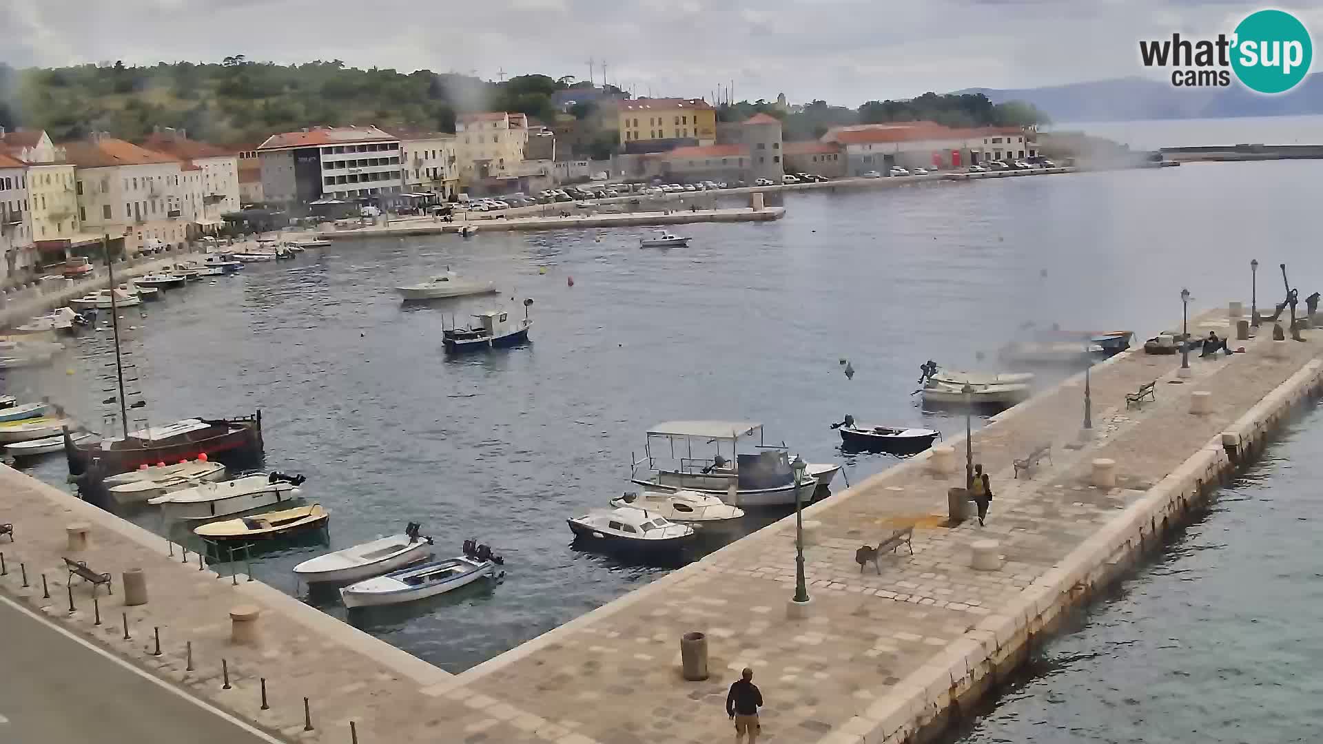 Webcam Segna – Panorama dell’lungomare di Senj