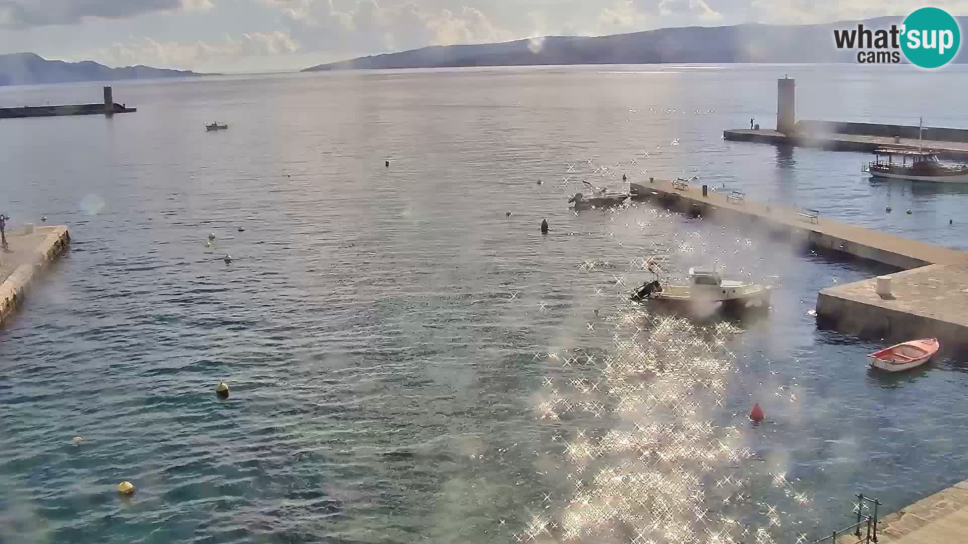 Senj Spletna kamera – pogled na obalo Senja