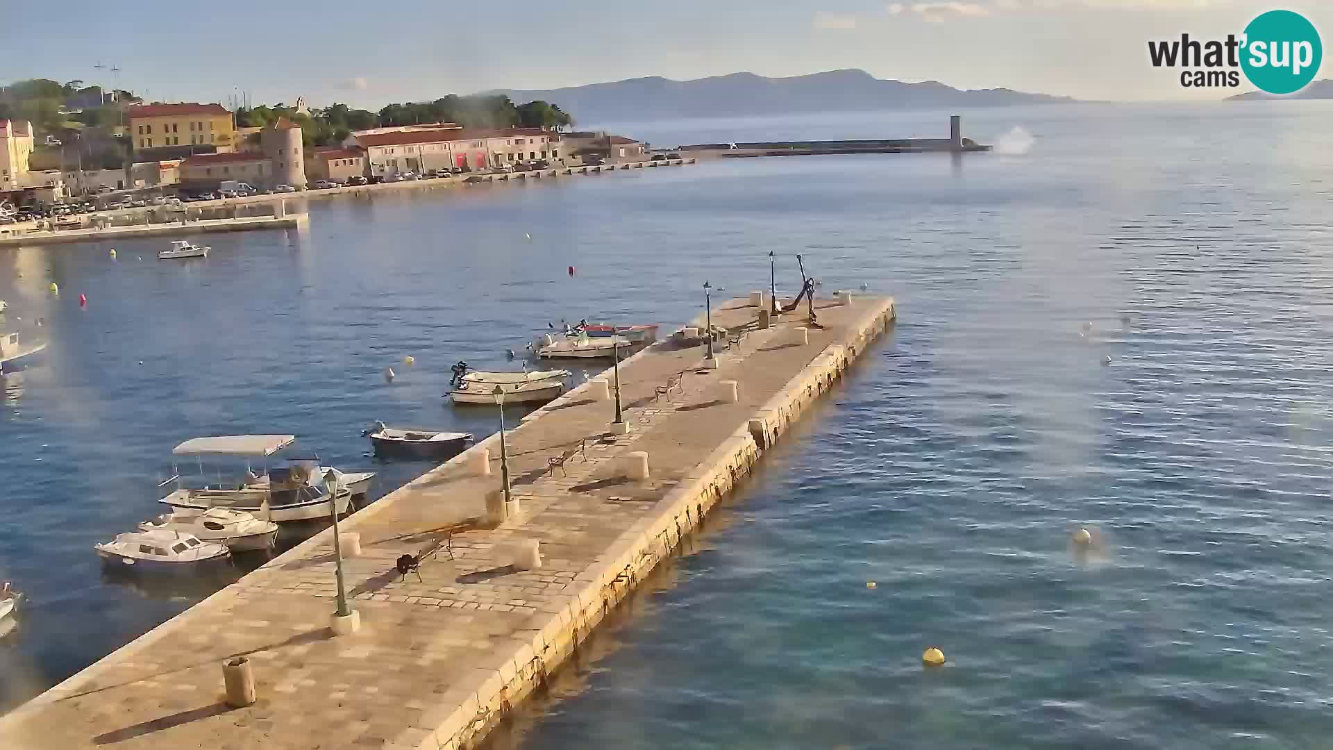 Senj Webcam – Panoramic view of Senj riva