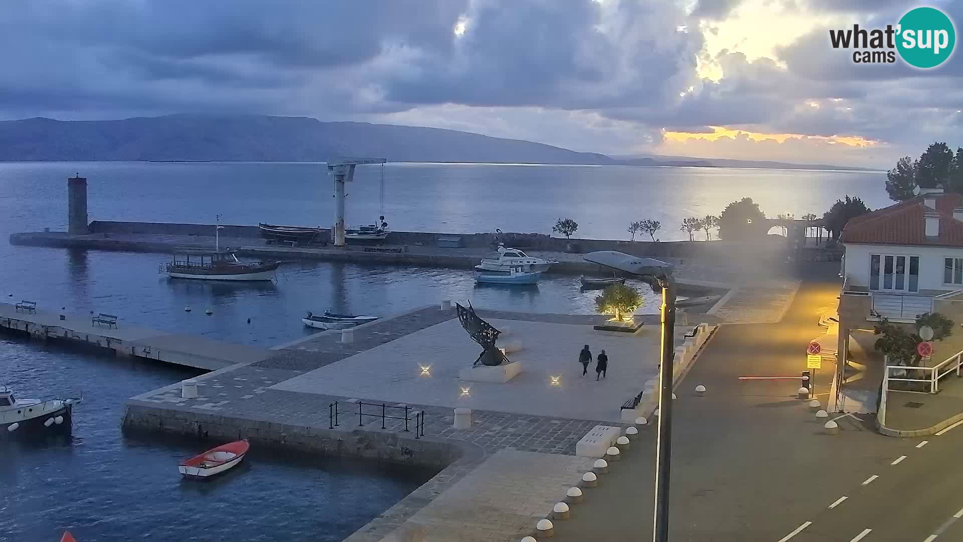 Senj Spletna kamera – pogled na obalo Senja