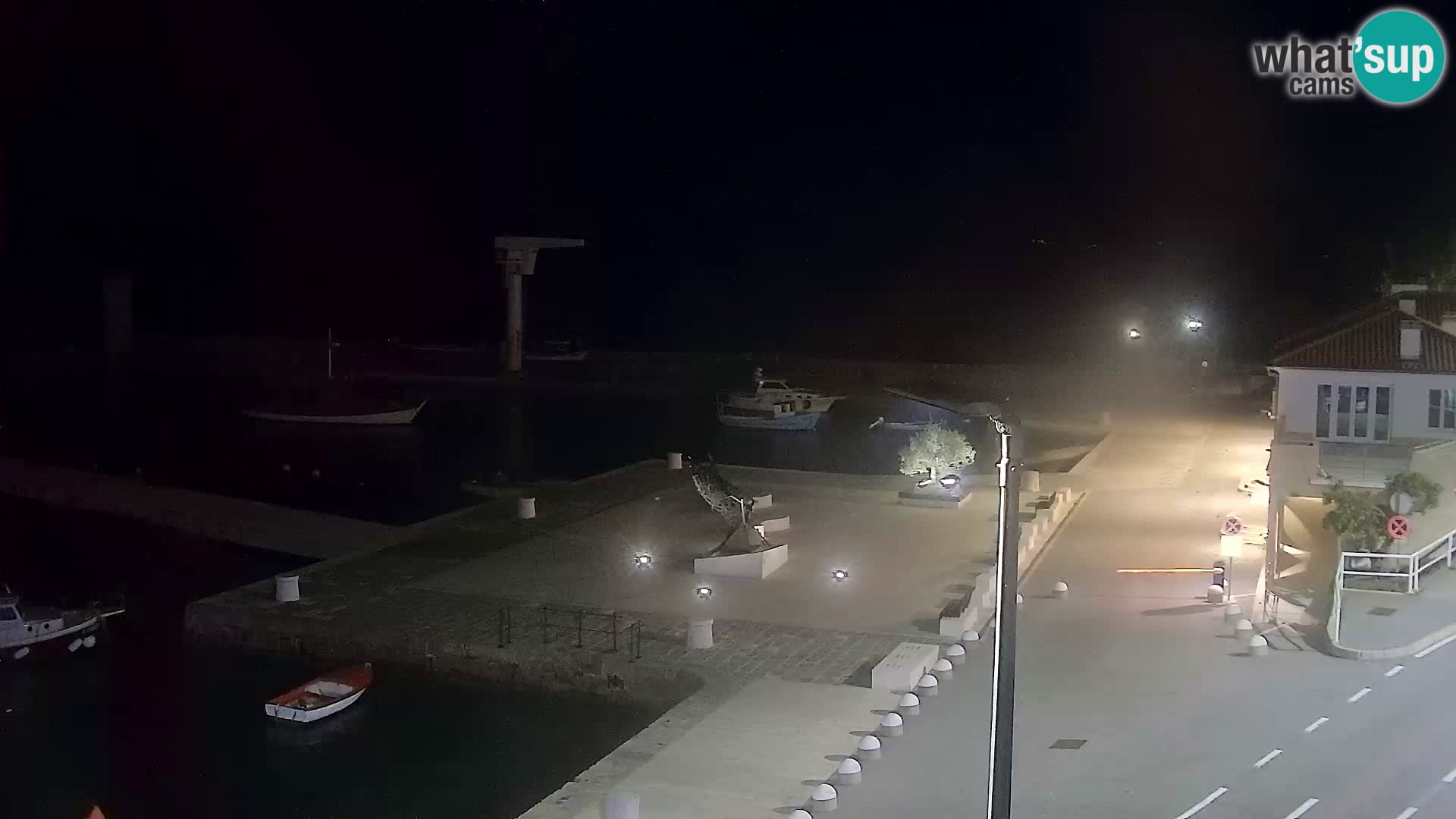 Senj Spletna kamera – pogled na obalo Senja