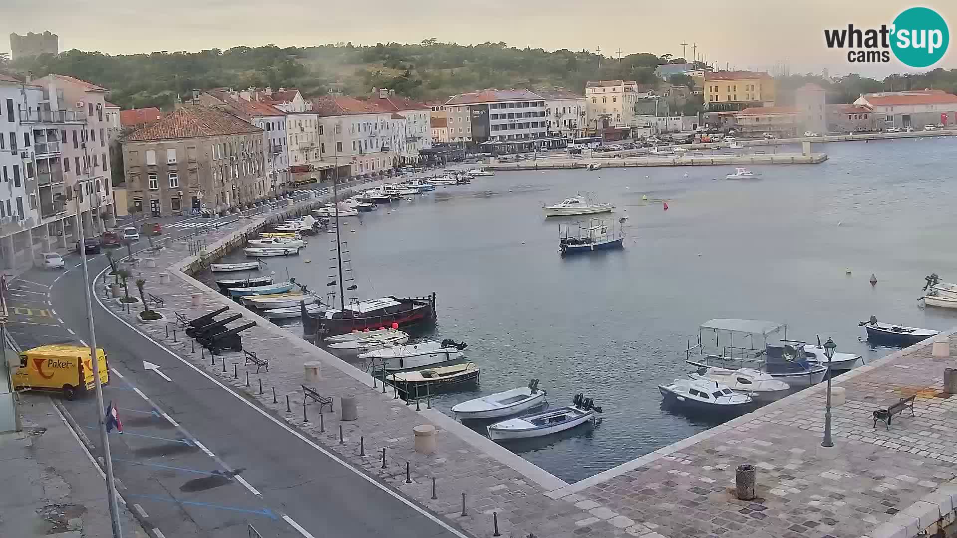 Senj Webcam – Panoramic view of Senj riva