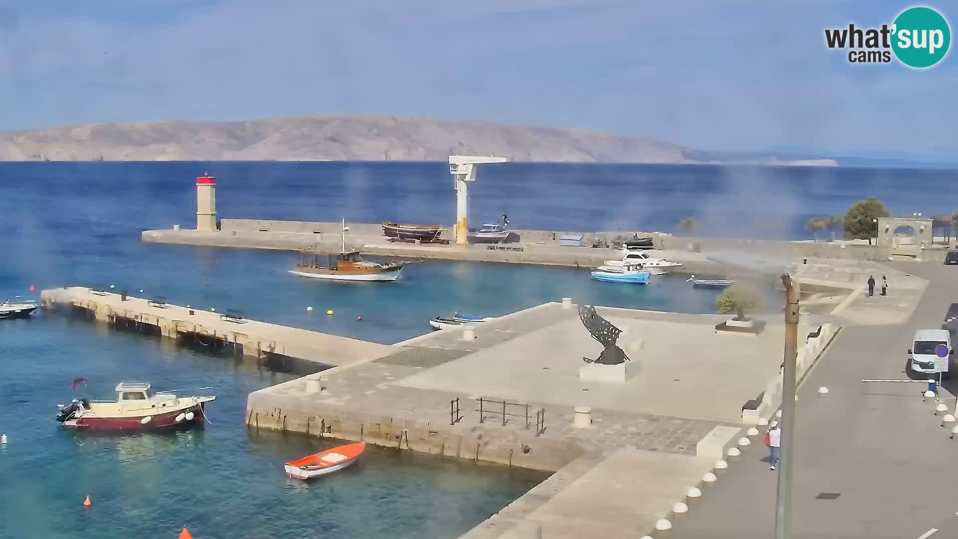 Senj Webcam – Panoramic view of Senj riva
