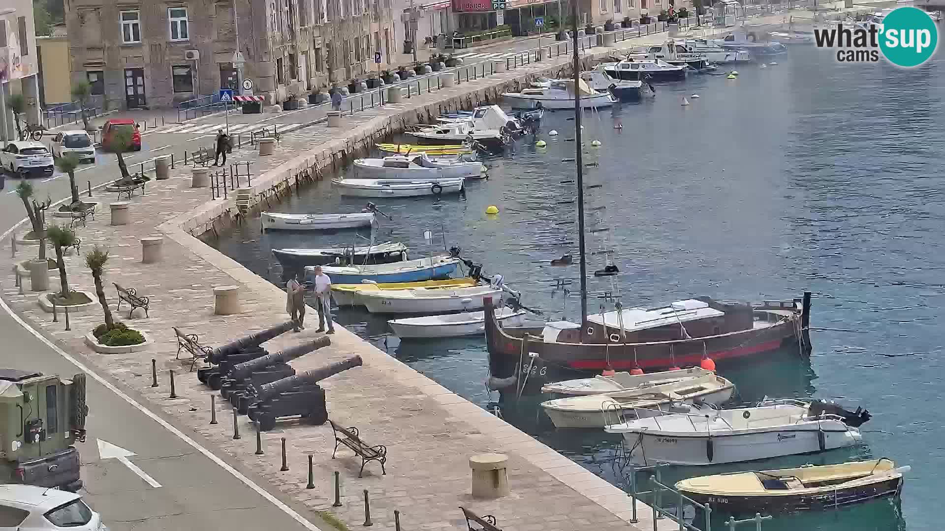 Senj Webcam – Panoramic view of Senj riva