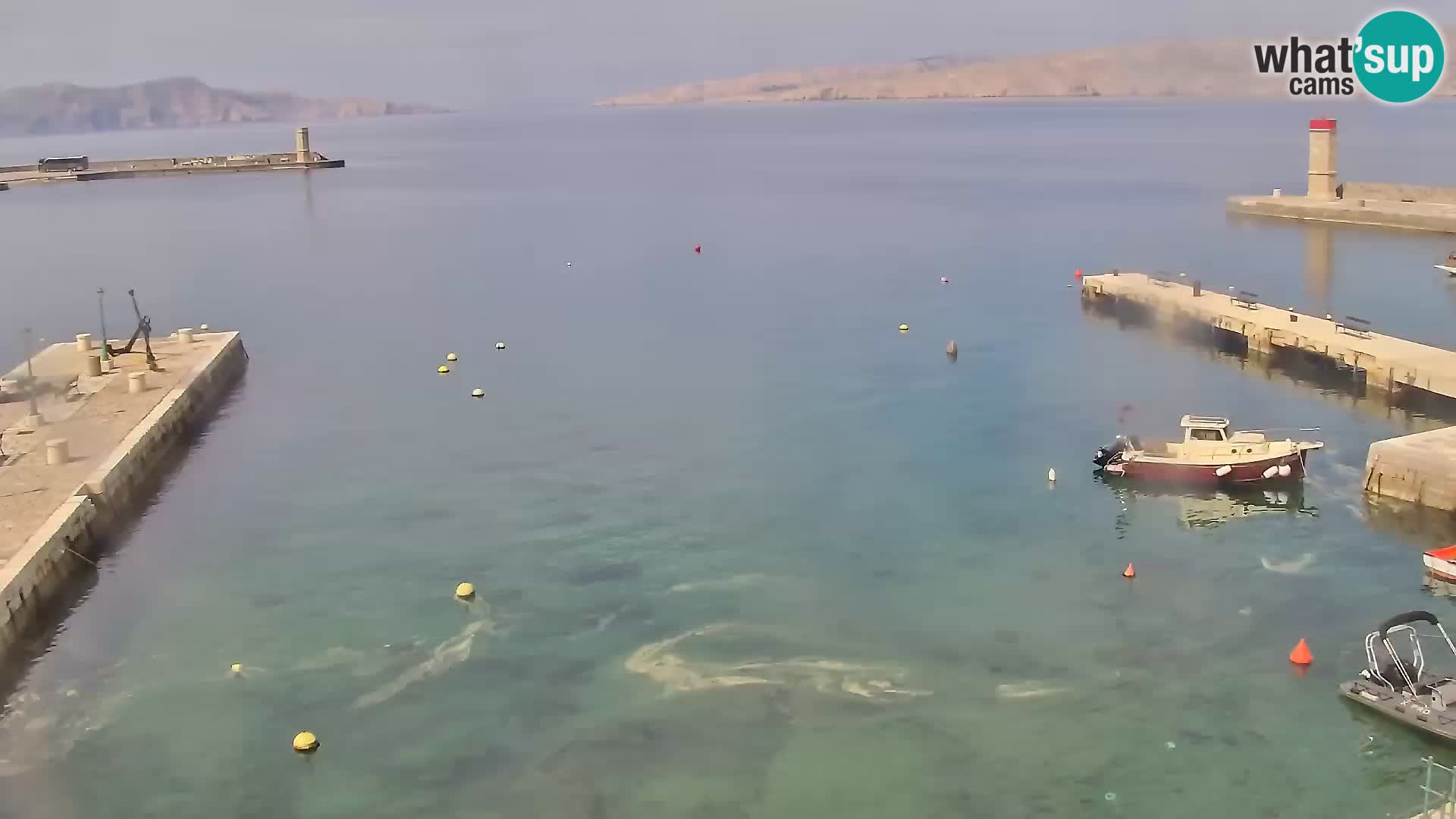 Webcam Segna – Panorama dell’lungomare di Senj