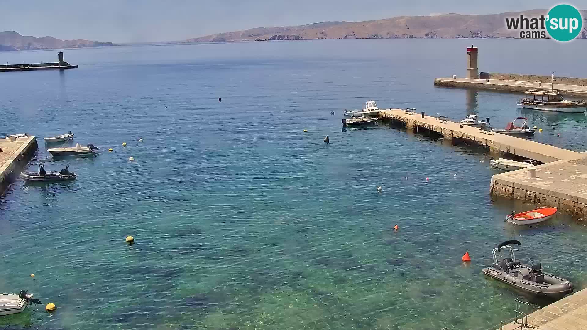 Kamera u živo Senj – Panoramski pogled na senjsku rivu