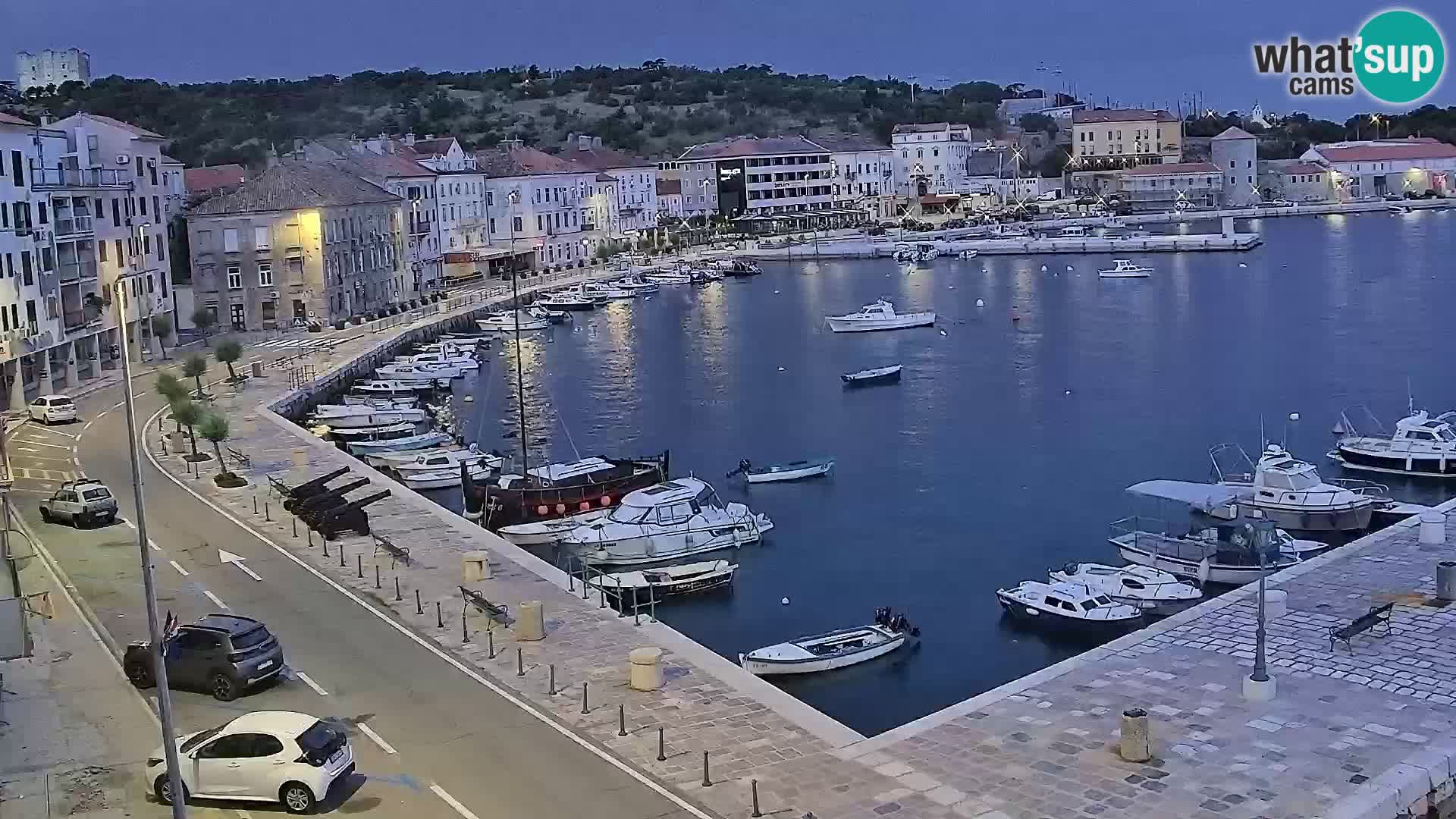 Senj Spletna kamera – pogled na obalo Senja