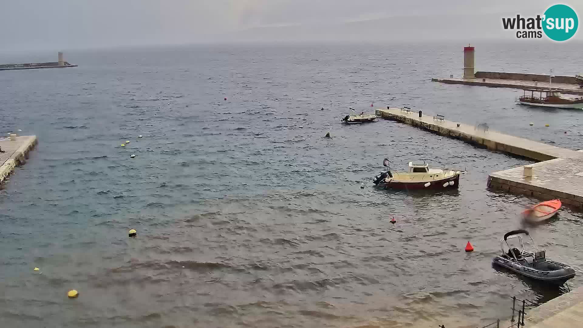 Webcam Segna – Panorama dell’lungomare di Senj
