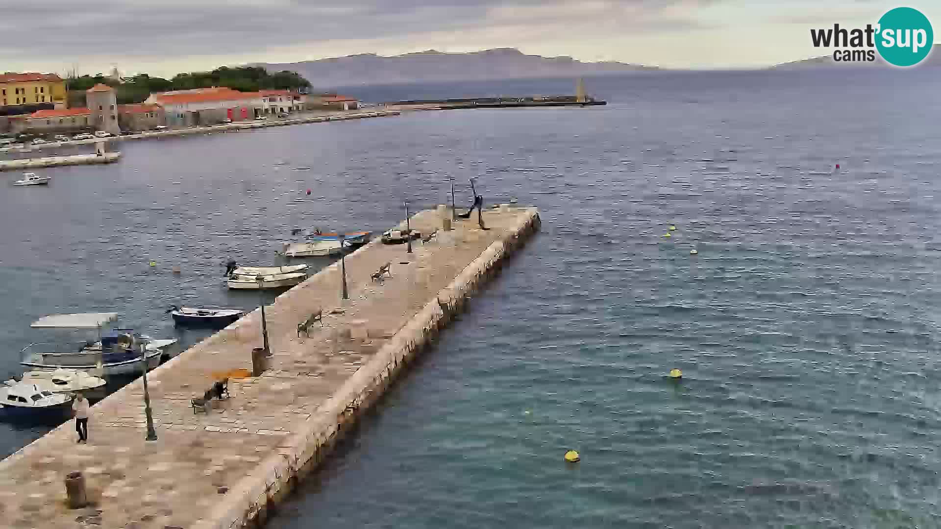 Senj Webcam – Panoramic view of Senj riva