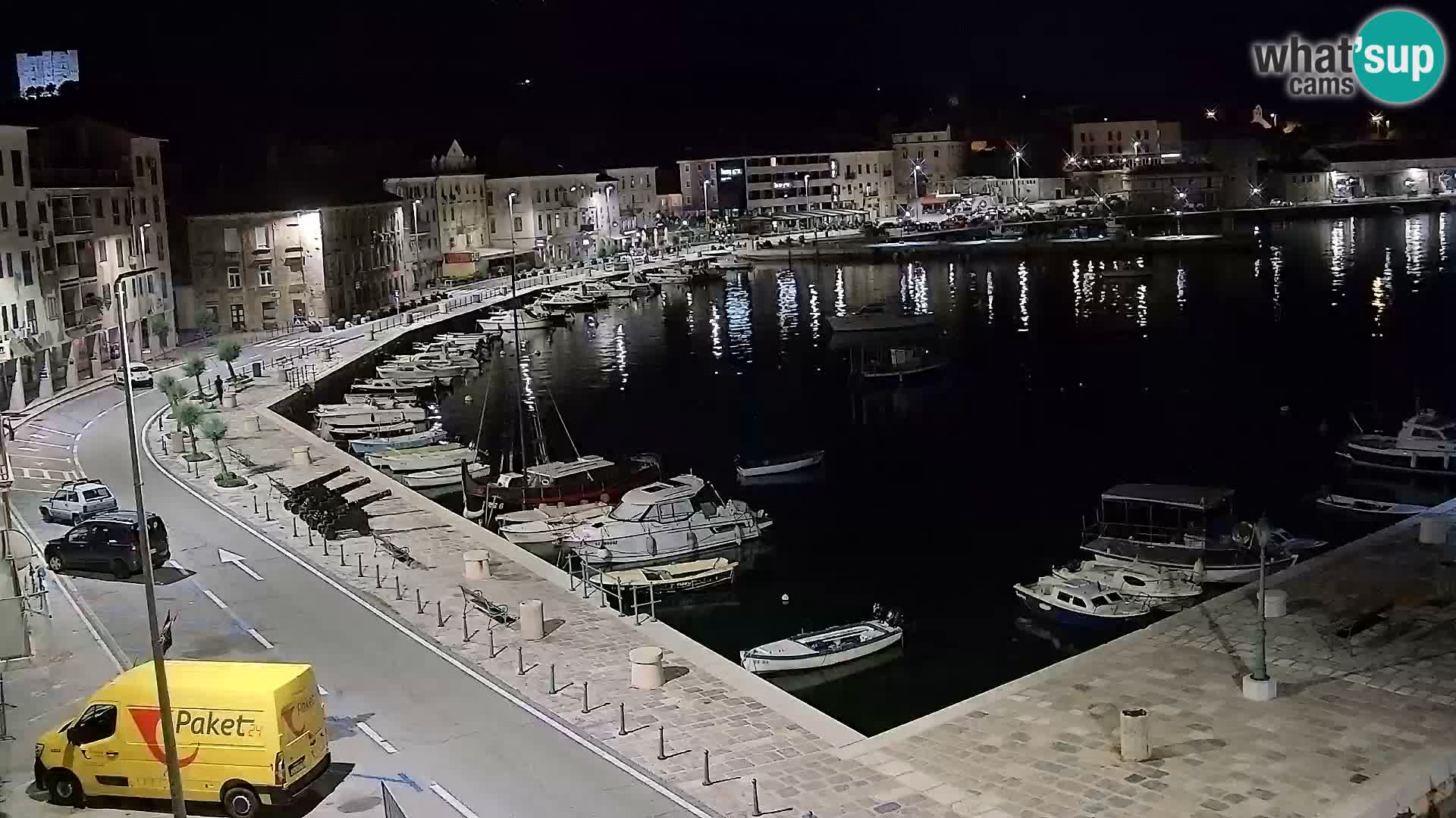 Senj camera en vivo – Vista panorámica de Senj riva