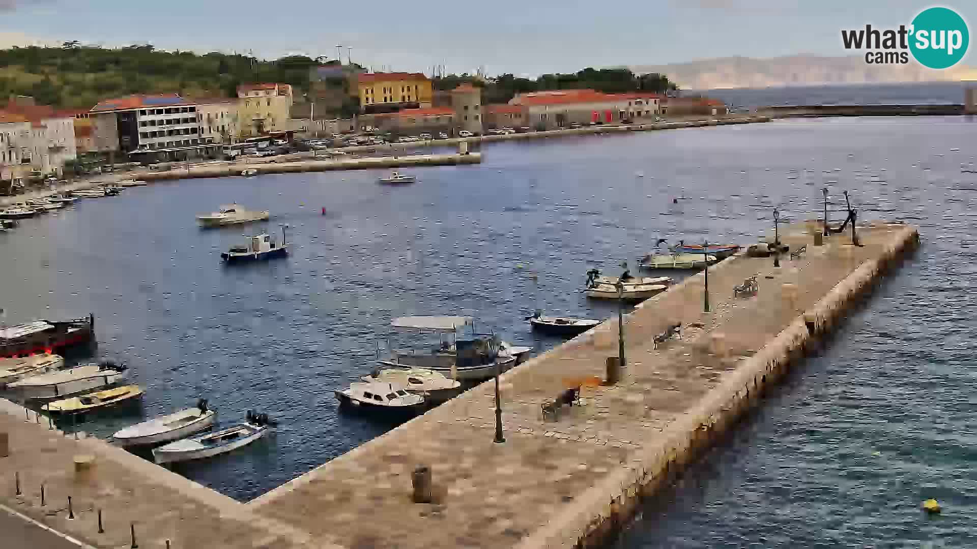 Senj Spletna kamera – pogled na obalo Senja
