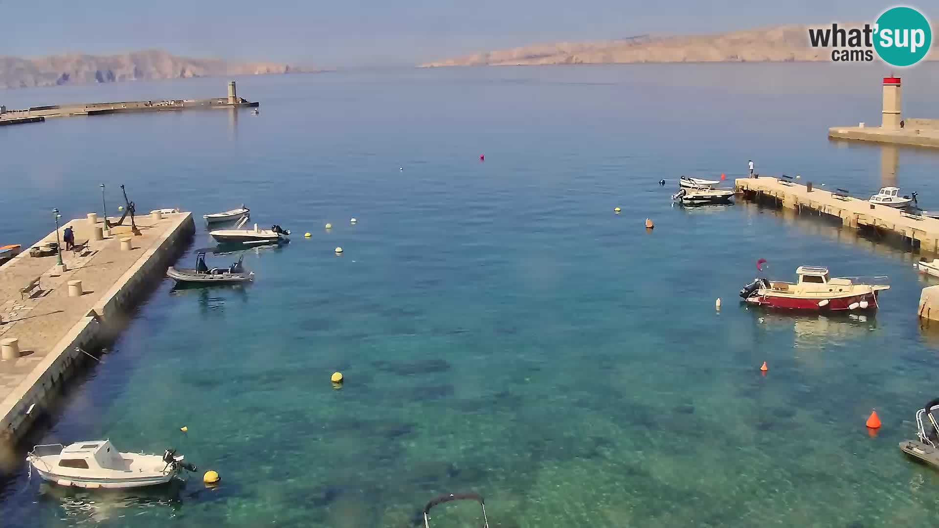 Senj Spletna kamera – pogled na obalo Senja
