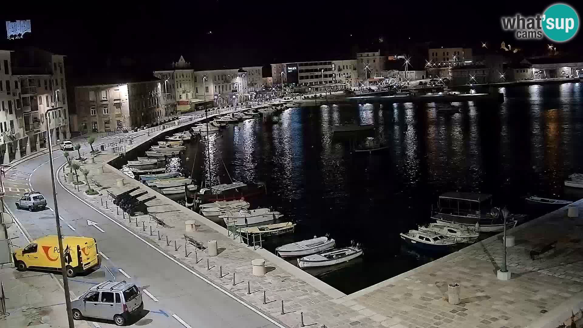 Senj camera en vivo – Vista panorámica de Senj riva