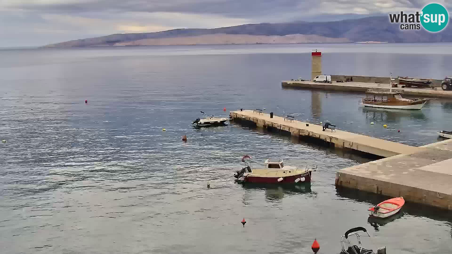 Senj Webcam – Panoramic view of Senj riva