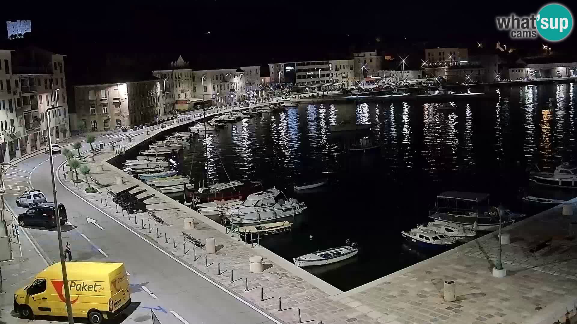 Senj Spletna kamera – pogled na obalo Senja