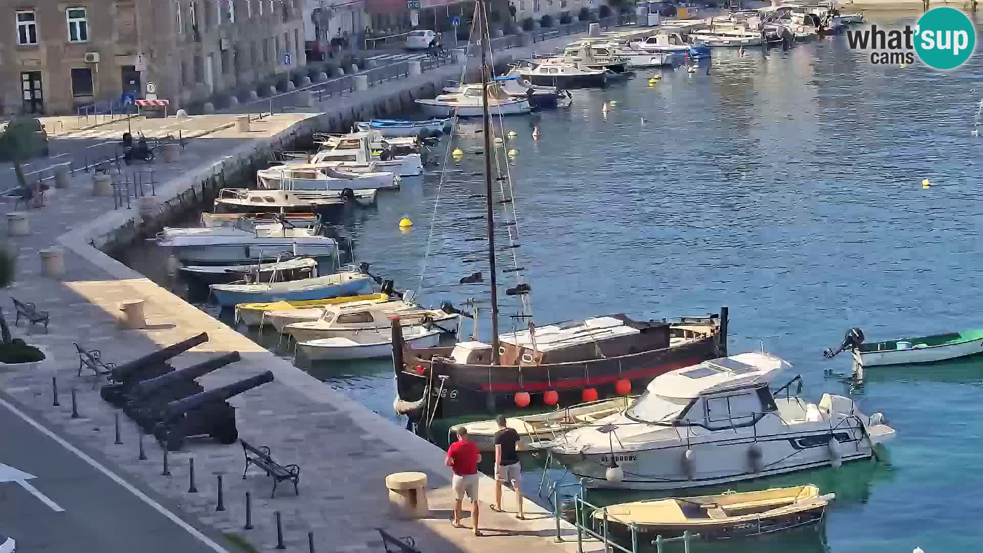 Senj Webcam – Panoramic view of Senj riva
