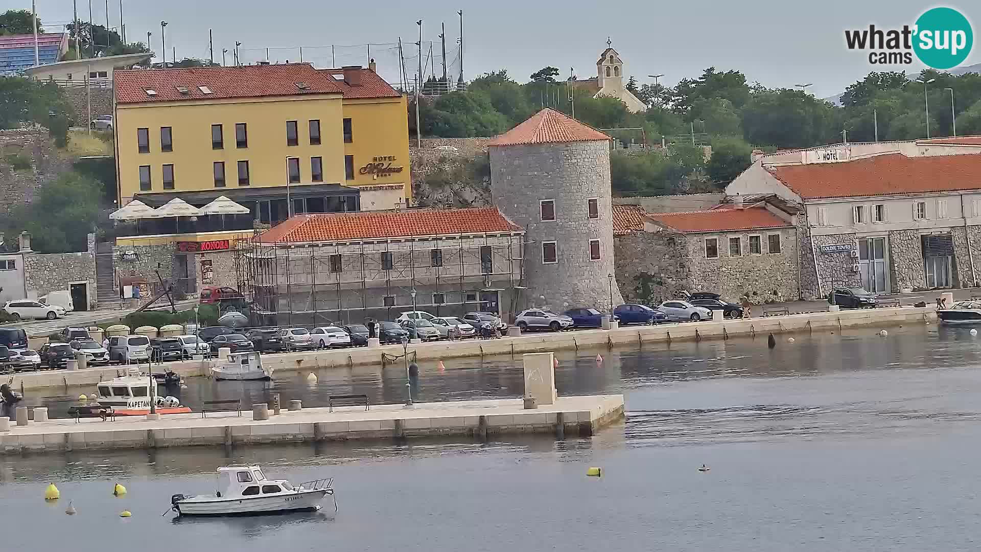 Senj Webcam – Panoramic view of Senj riva