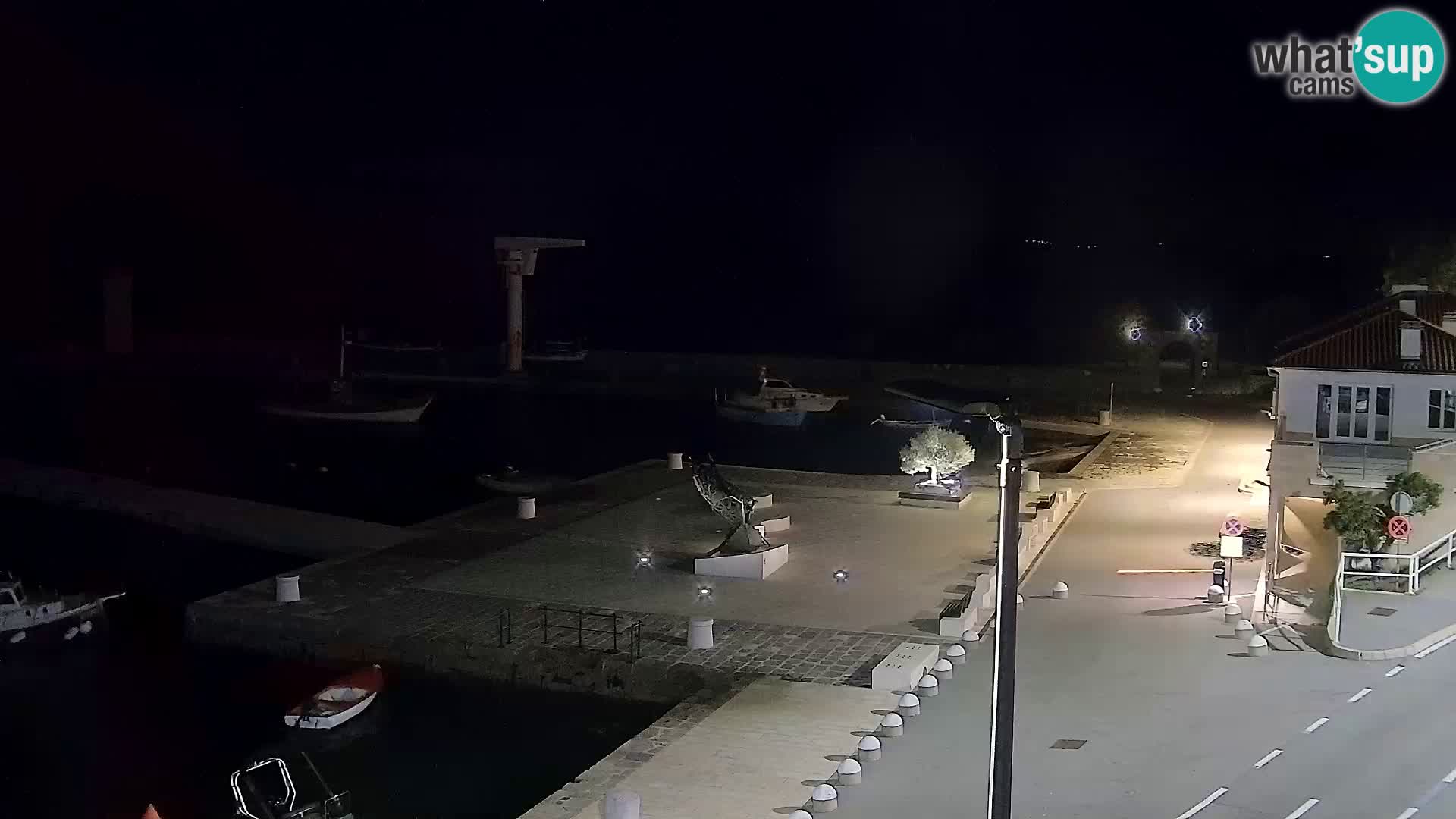 Senj Webcam – Panoramic view of Senj riva