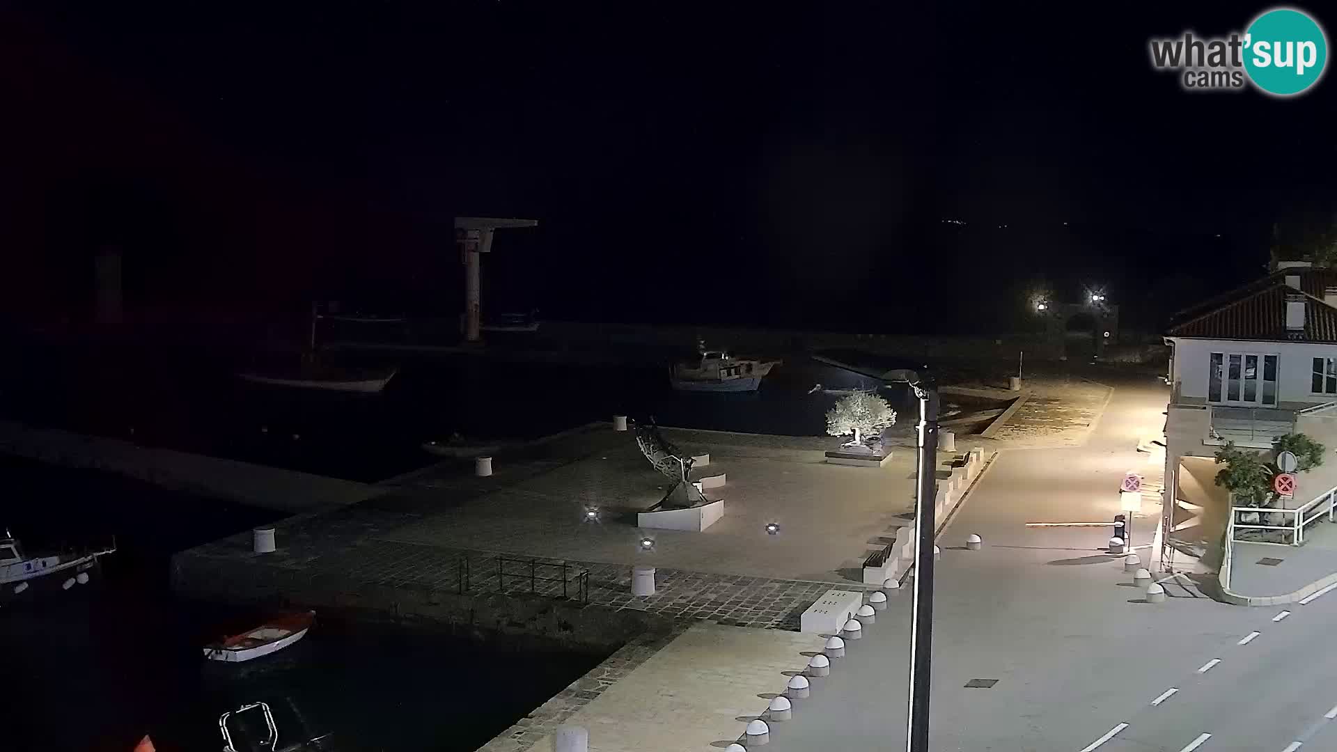 Senj Webcam – Panoramic view of Senj riva