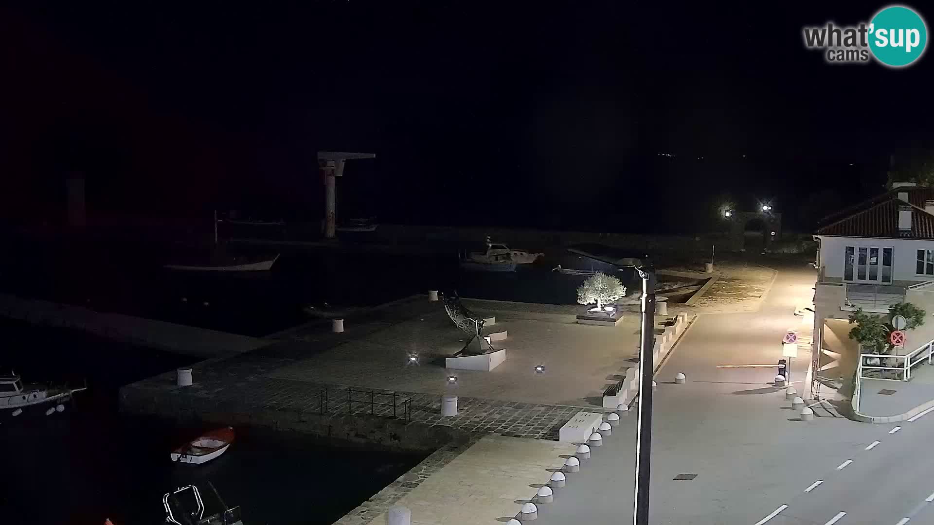 Senj Webcam – Panoramic view of Senj riva