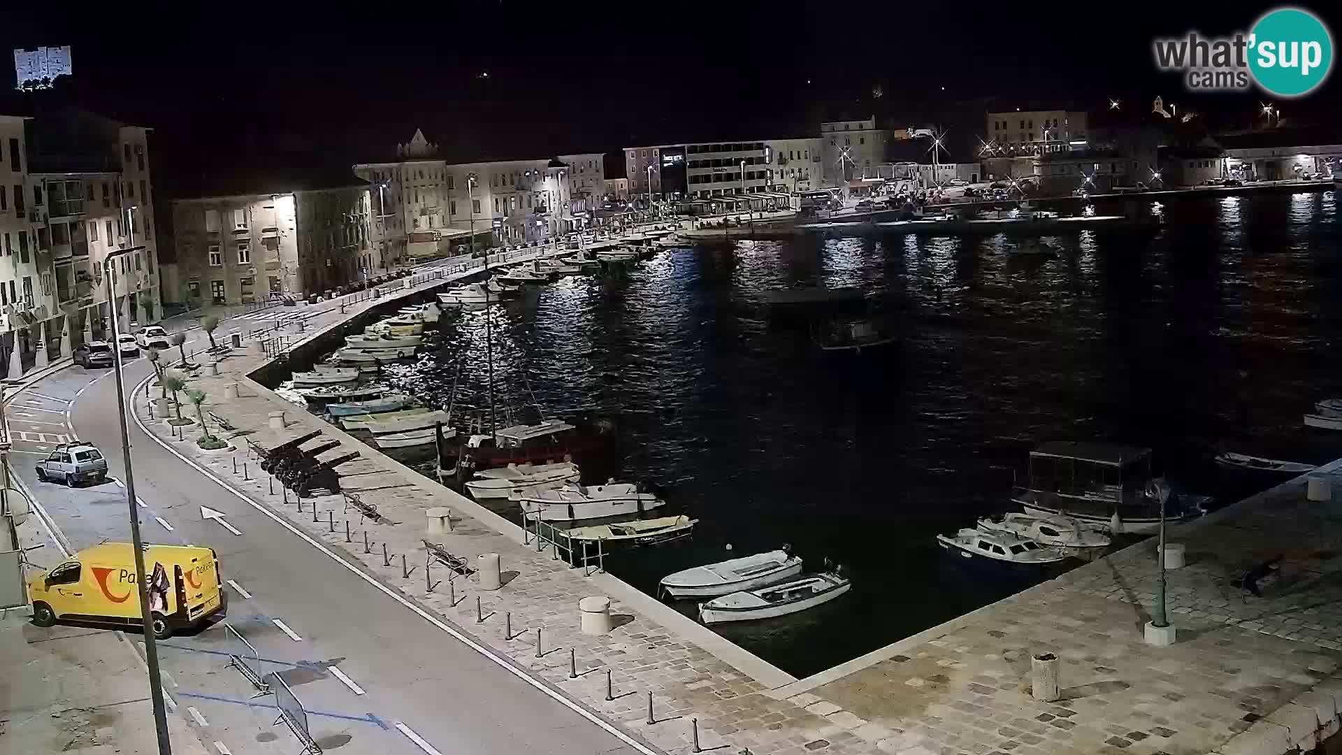 Senj camera en vivo – Vista panorámica de Senj riva