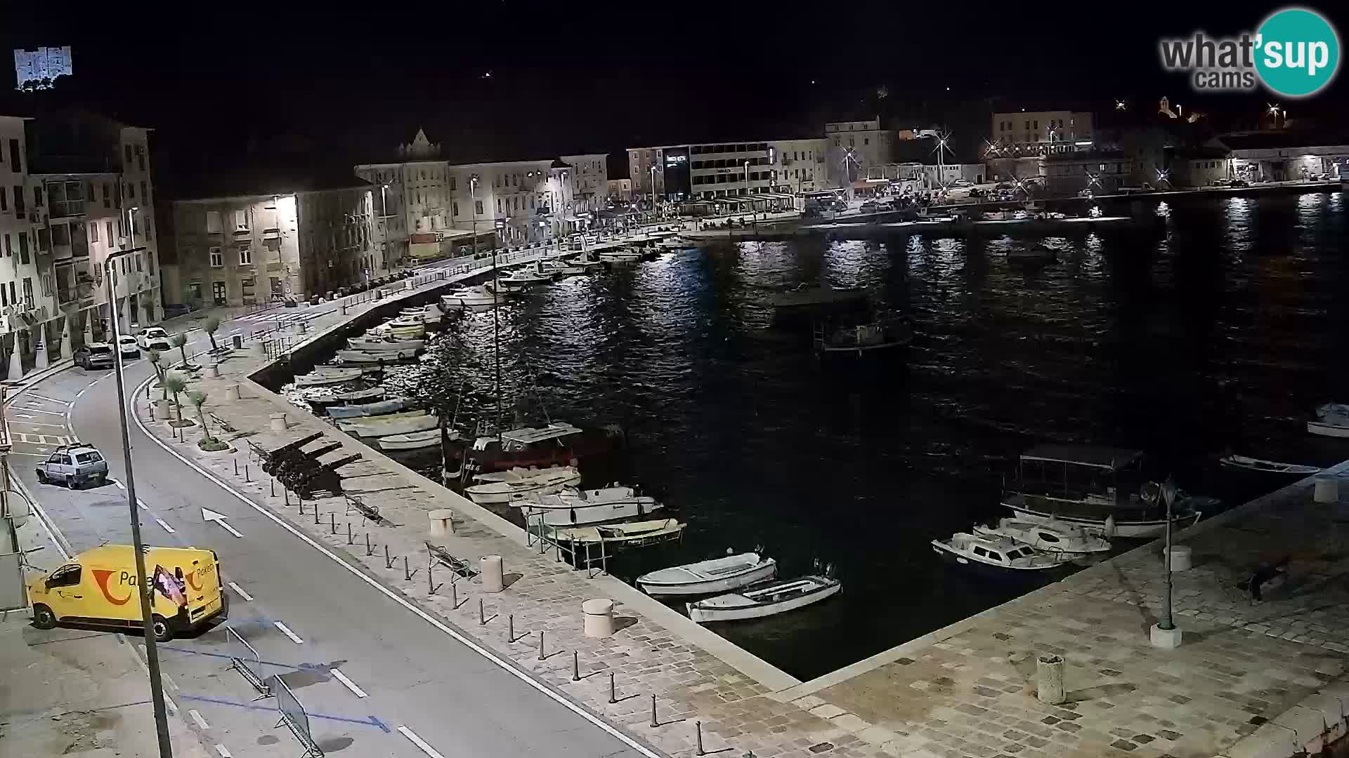 Senj Webcam – Panoramic view of Senj riva