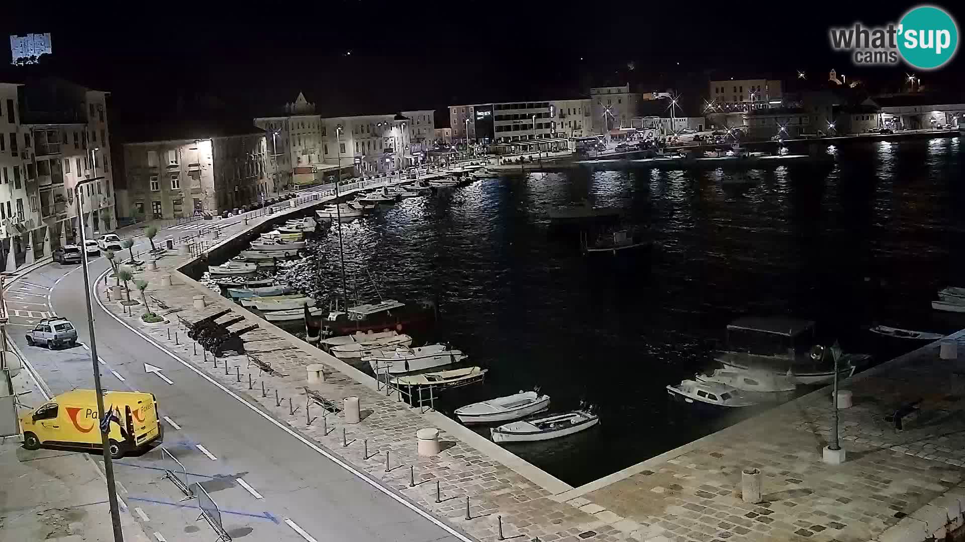 Senj Spletna kamera – pogled na obalo Senja