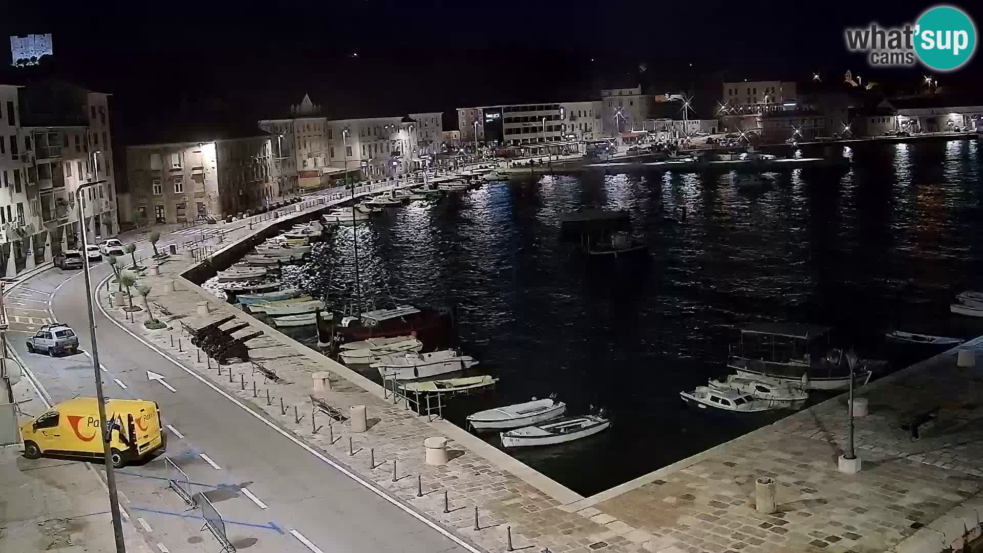 Senj Spletna kamera – pogled na obalo Senja