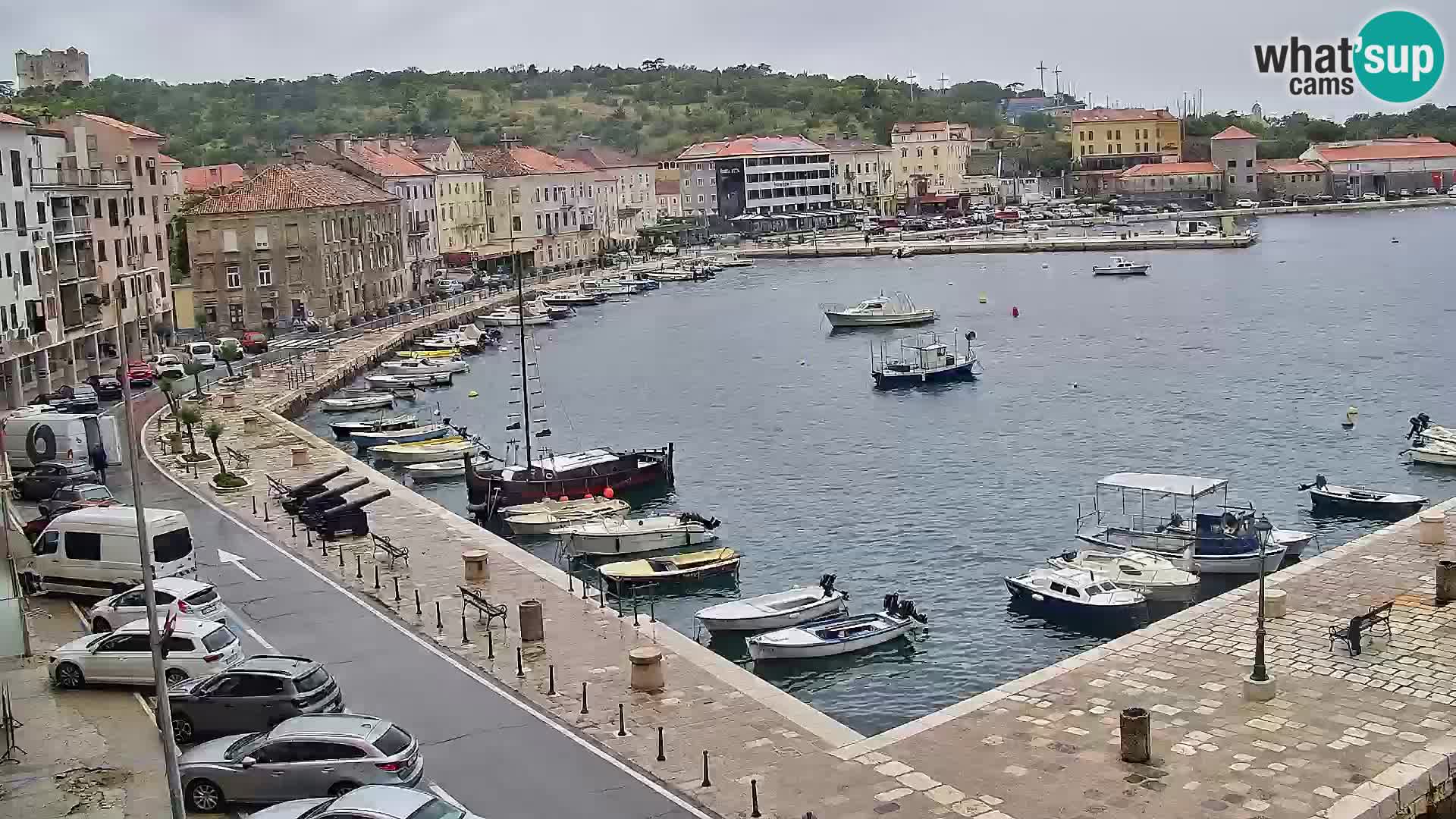 Senj Webcam – Panoramic view of Senj riva