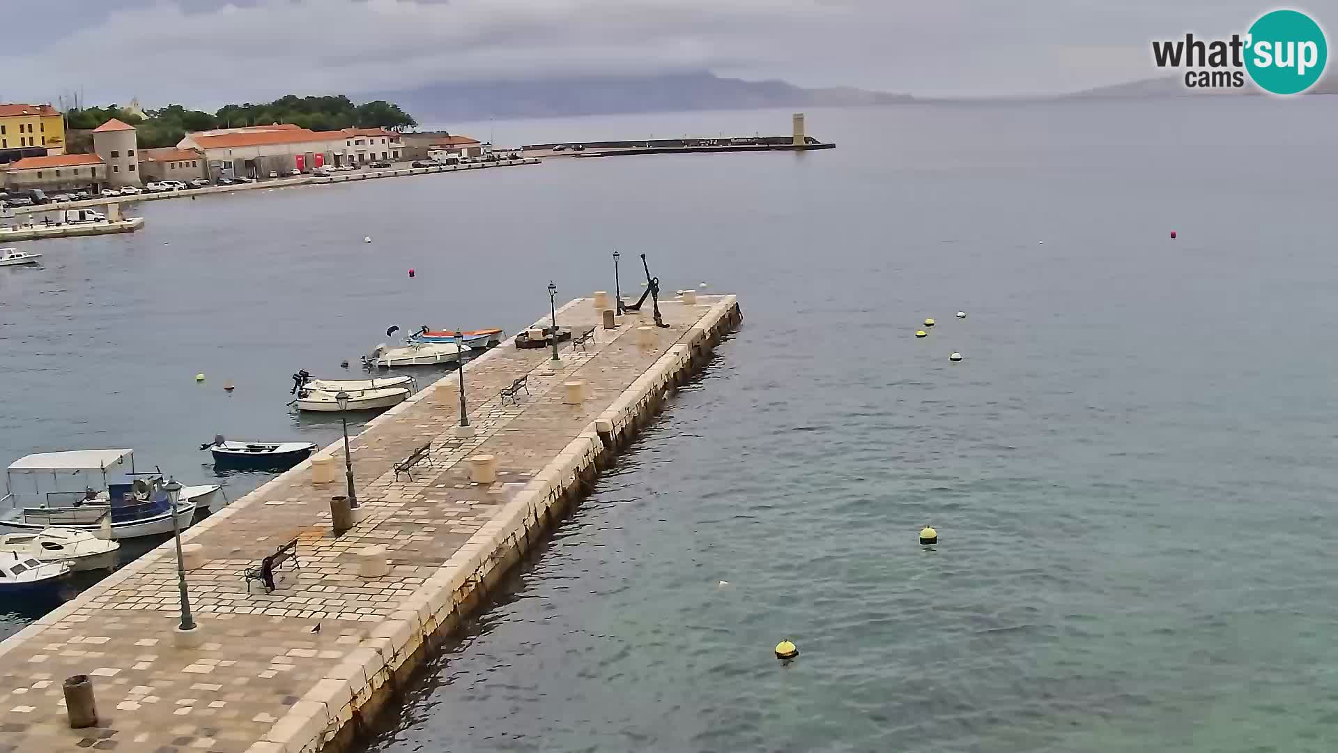 Webcam Segna – Panorama dell’lungomare di Senj