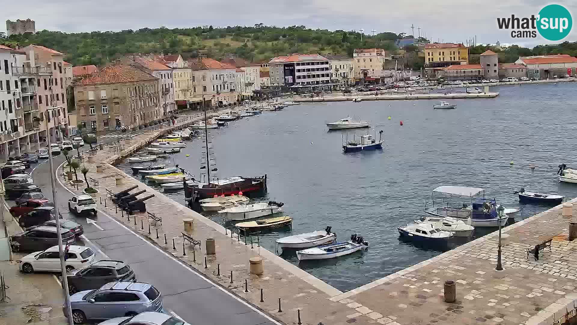 Senj Spletna kamera – pogled na obalo Senja