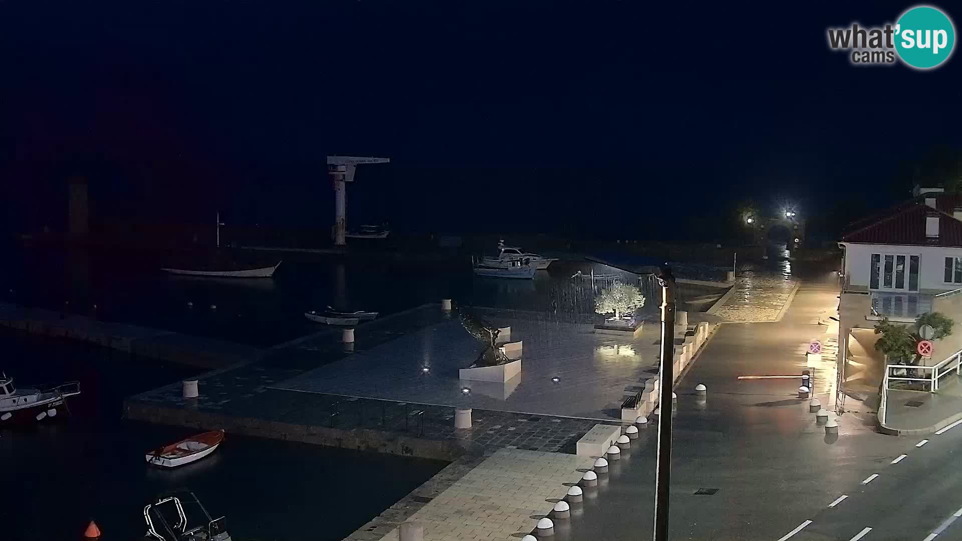 Webcam Segna – Panorama dell’lungomare di Senj