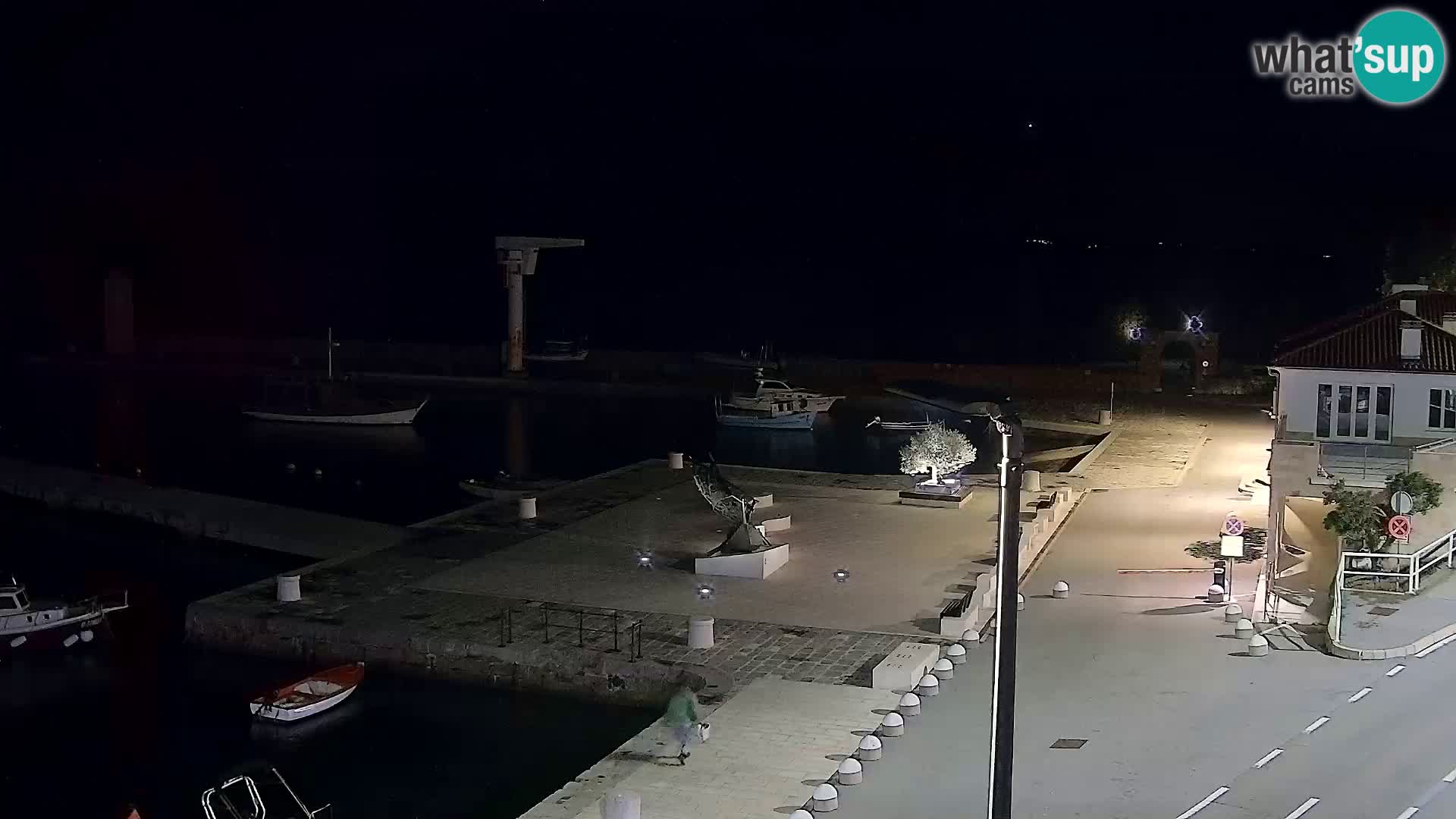 Senj Spletna kamera – pogled na obalo Senja