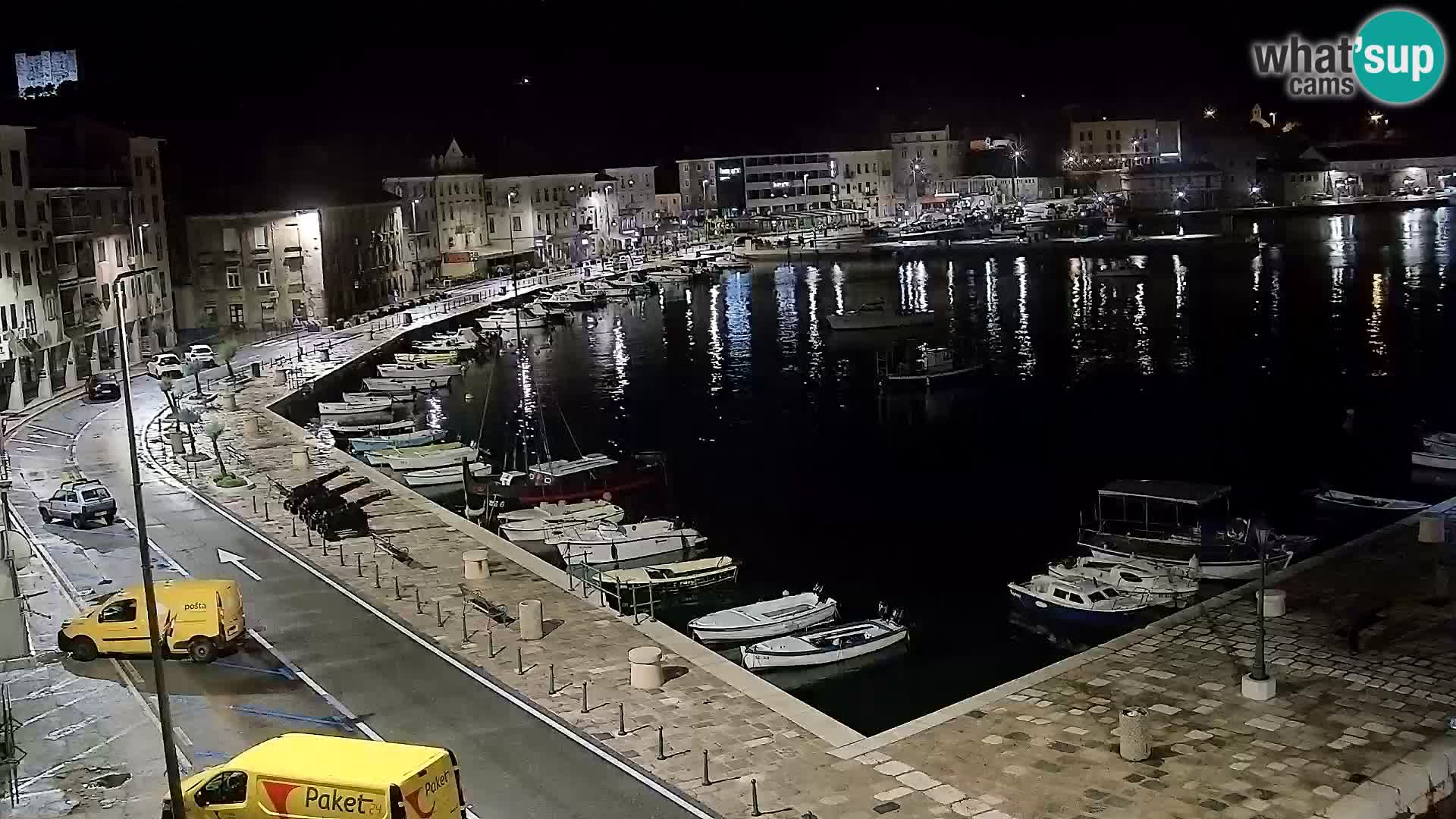 Senj Spletna kamera – pogled na obalo Senja